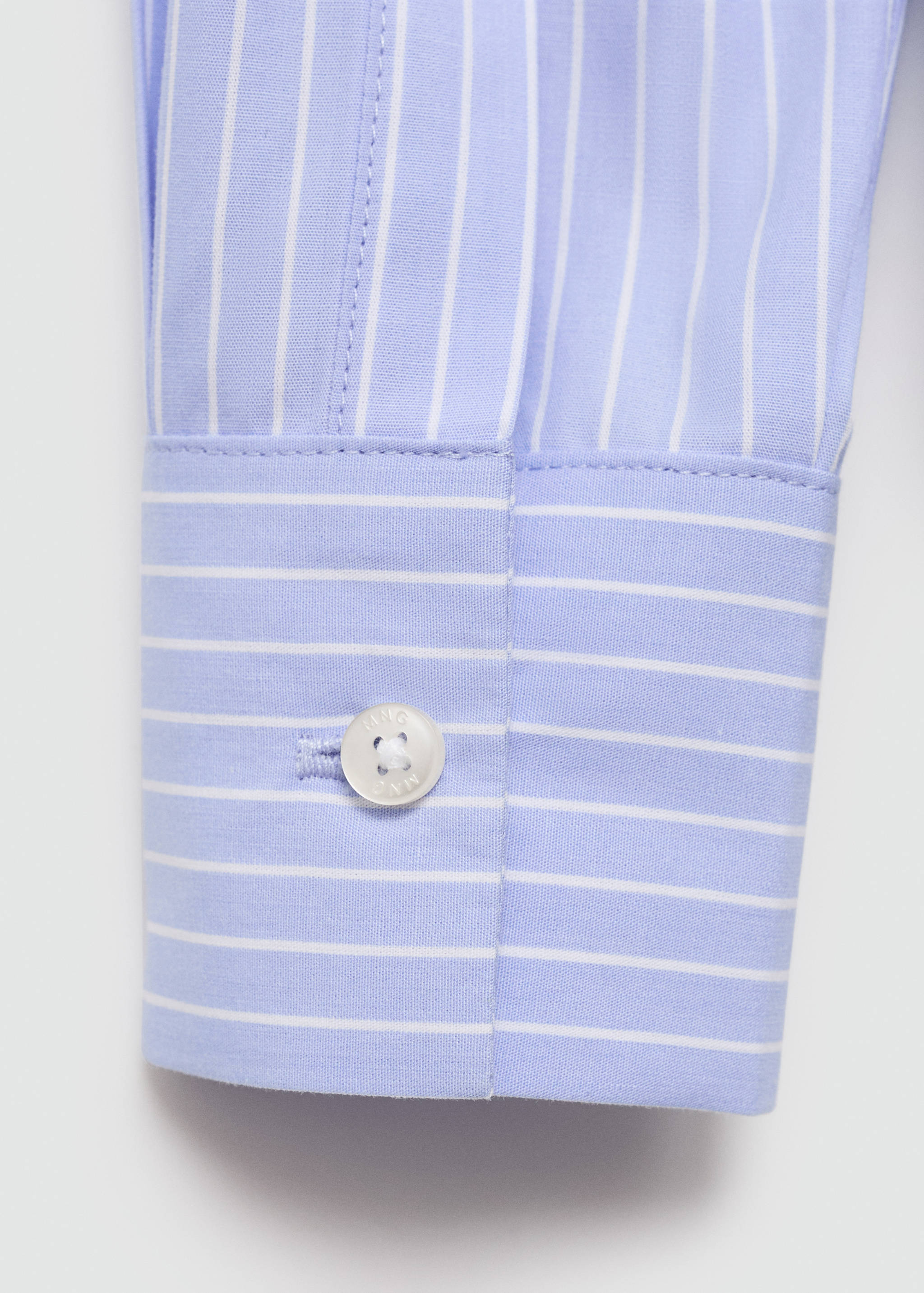 Ruffled cotton shirt - Details of the article 0