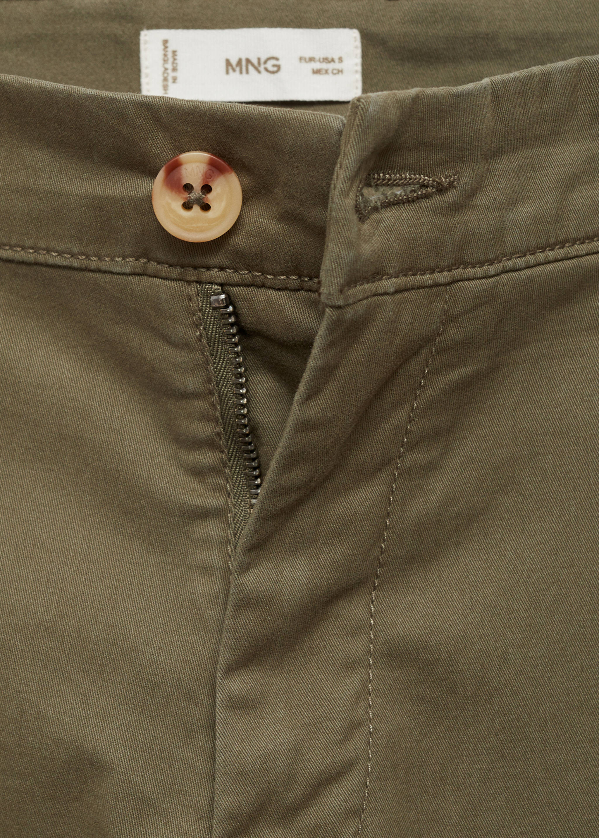 Cotton chinos - Details of the article 8