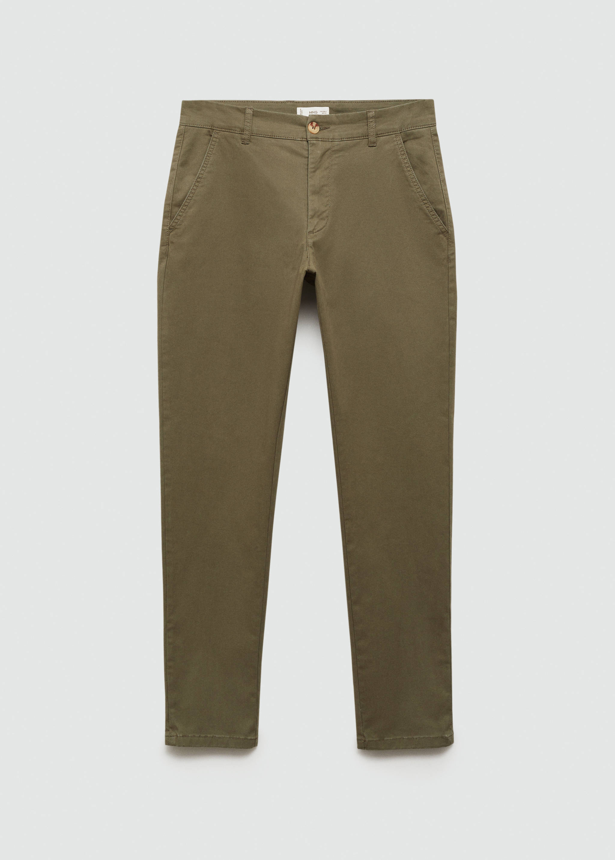 Pamuklu chino pantolon - Modelsiz ürün