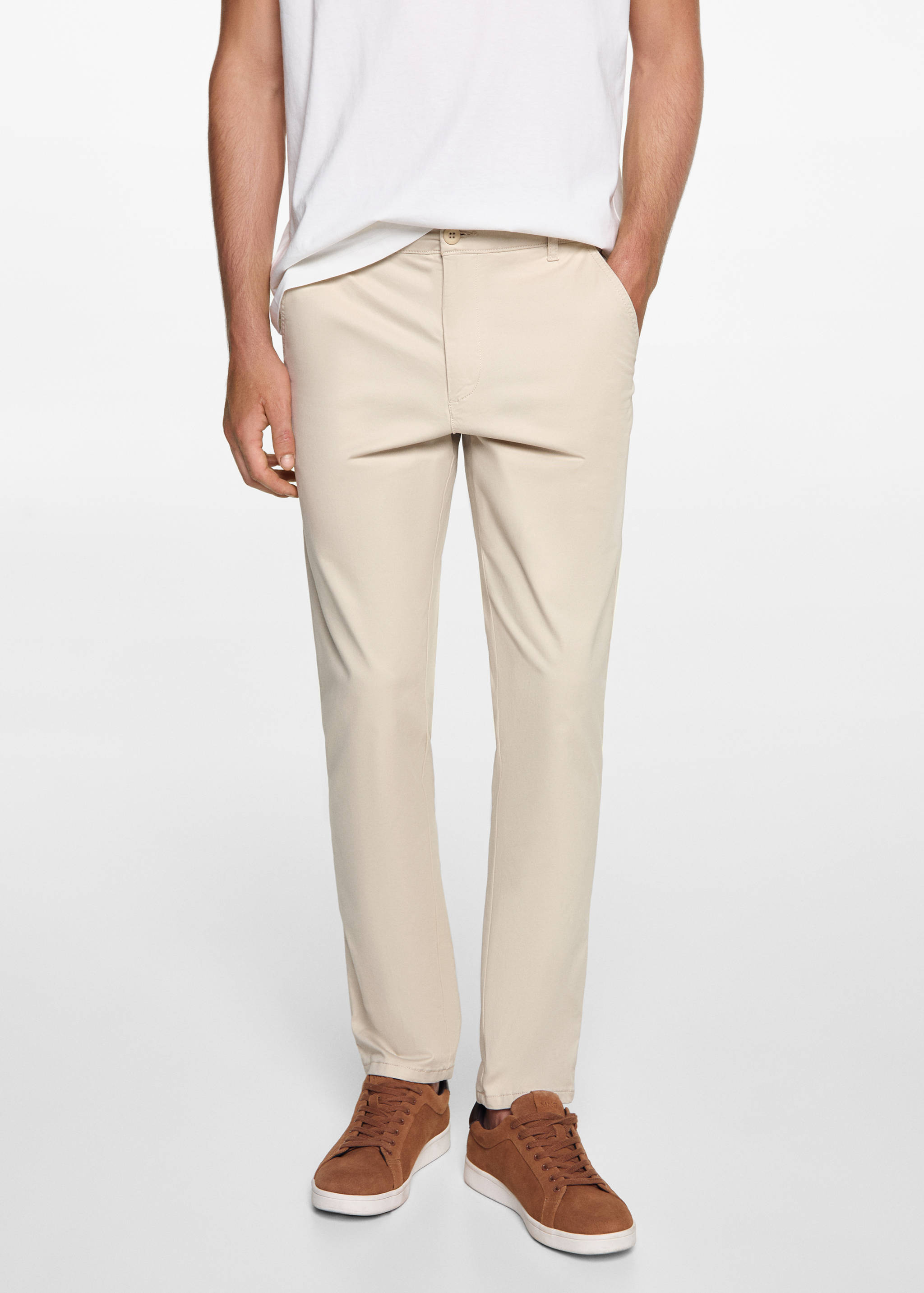 Cotton chinos - Details of the article 3