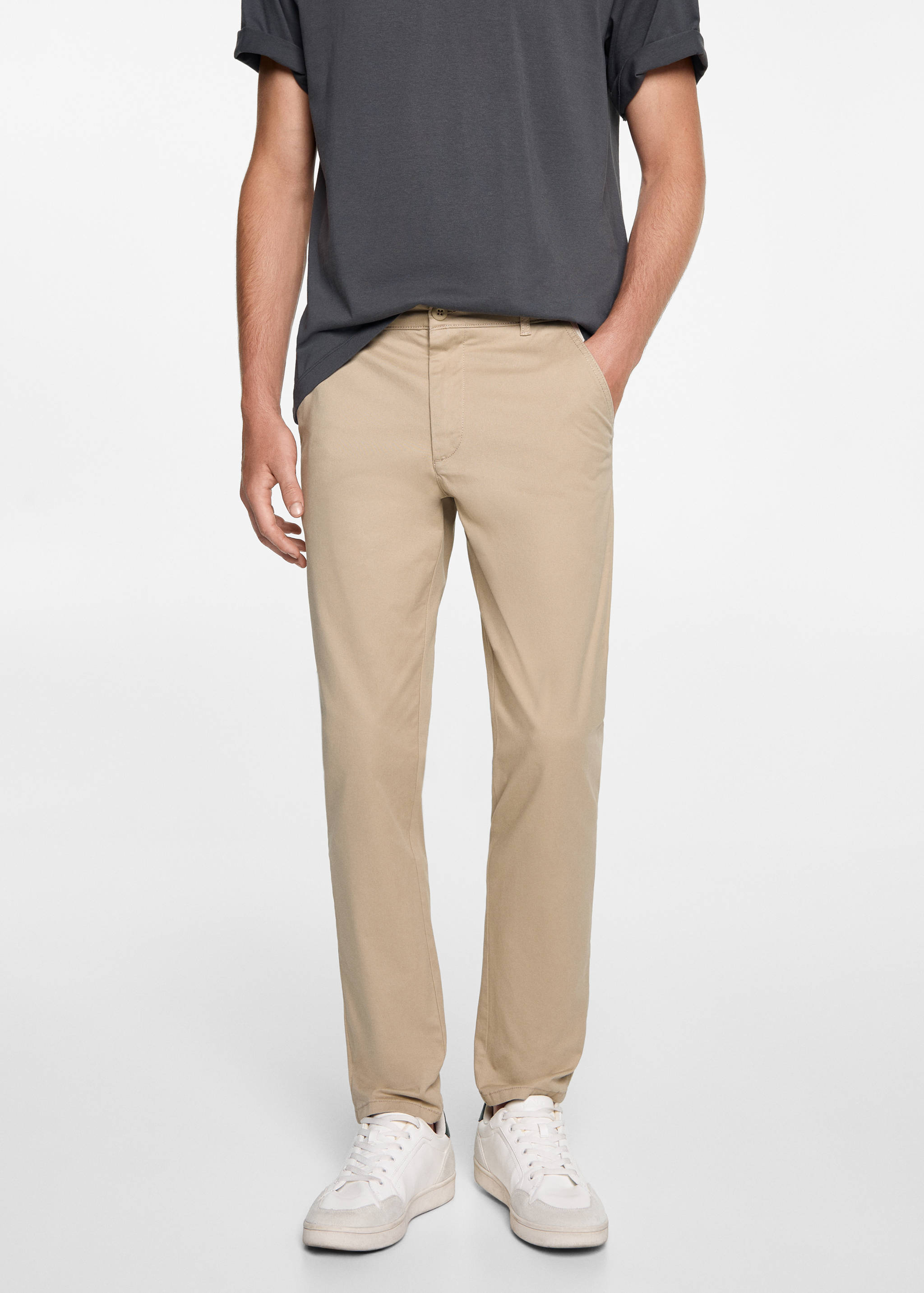 Cotton chinos - Details of the article 3