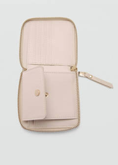 Wallet with decorative stitching — Off White 3