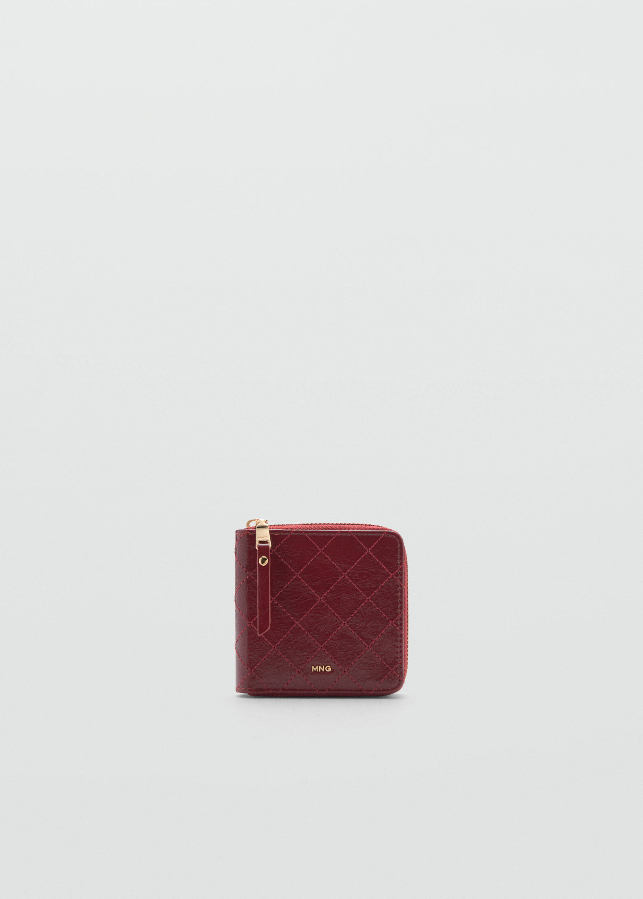 Wallet with decorative stitching - Article without model