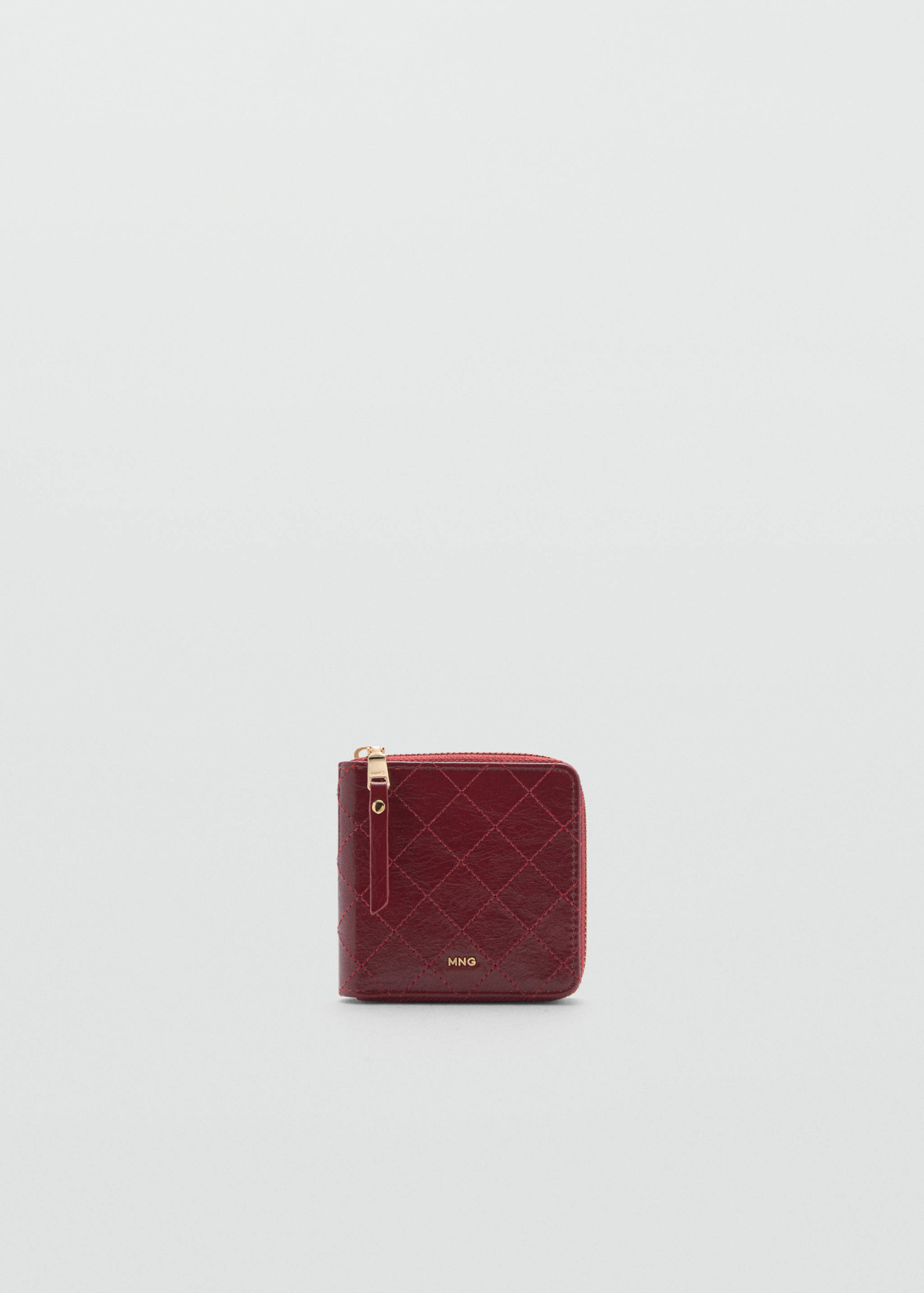 Wallet with decorative stitching - Article without model