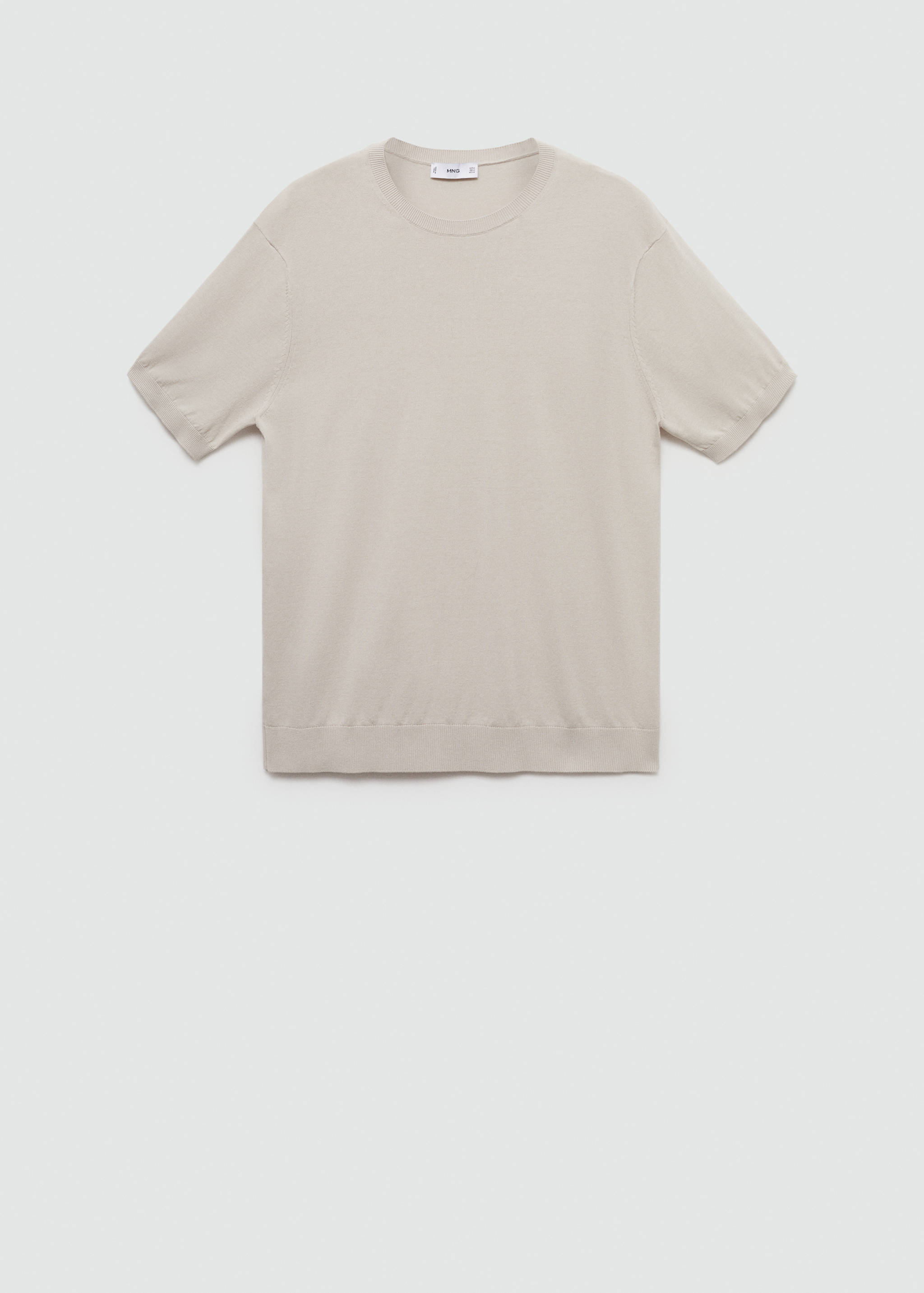 100% cotton knitted t-shirt - Article without model