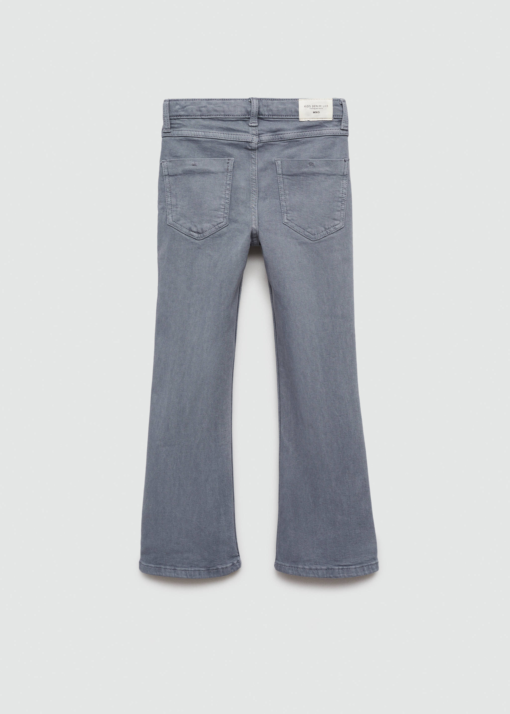 Flared jeans with pocket - Reverse of the article