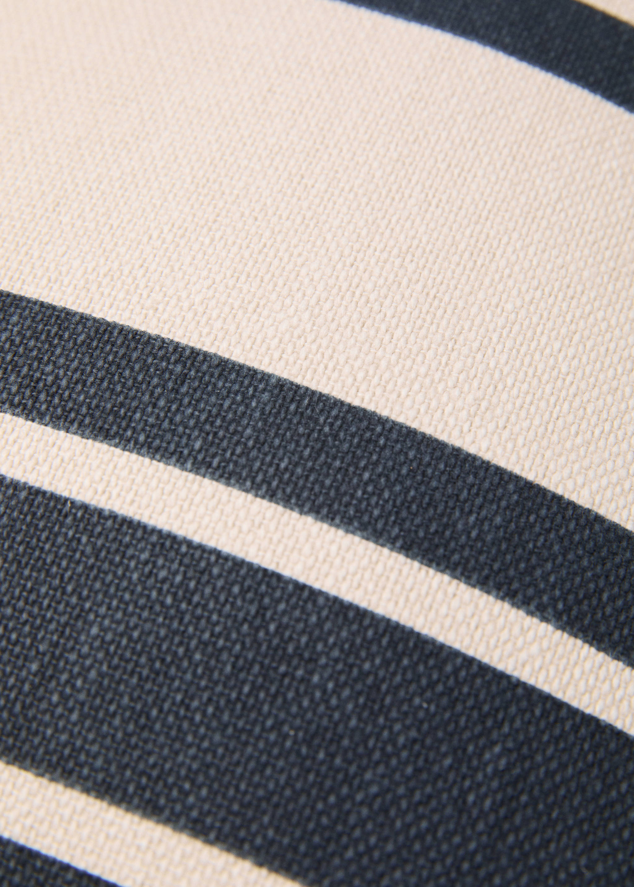 Funda coixí cotó ratlles 35x90cm - Detall de l'article 1