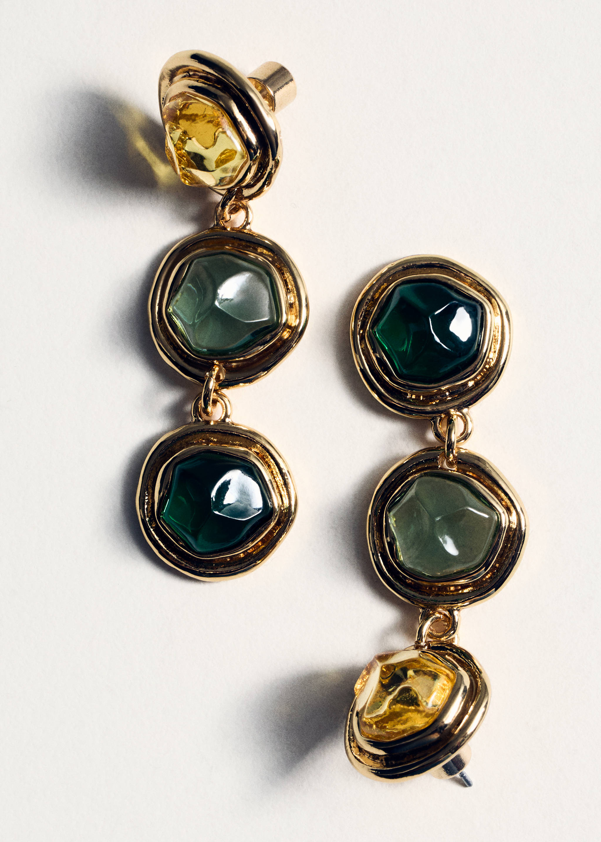 Beaded pendant earrings - Details of the article 5