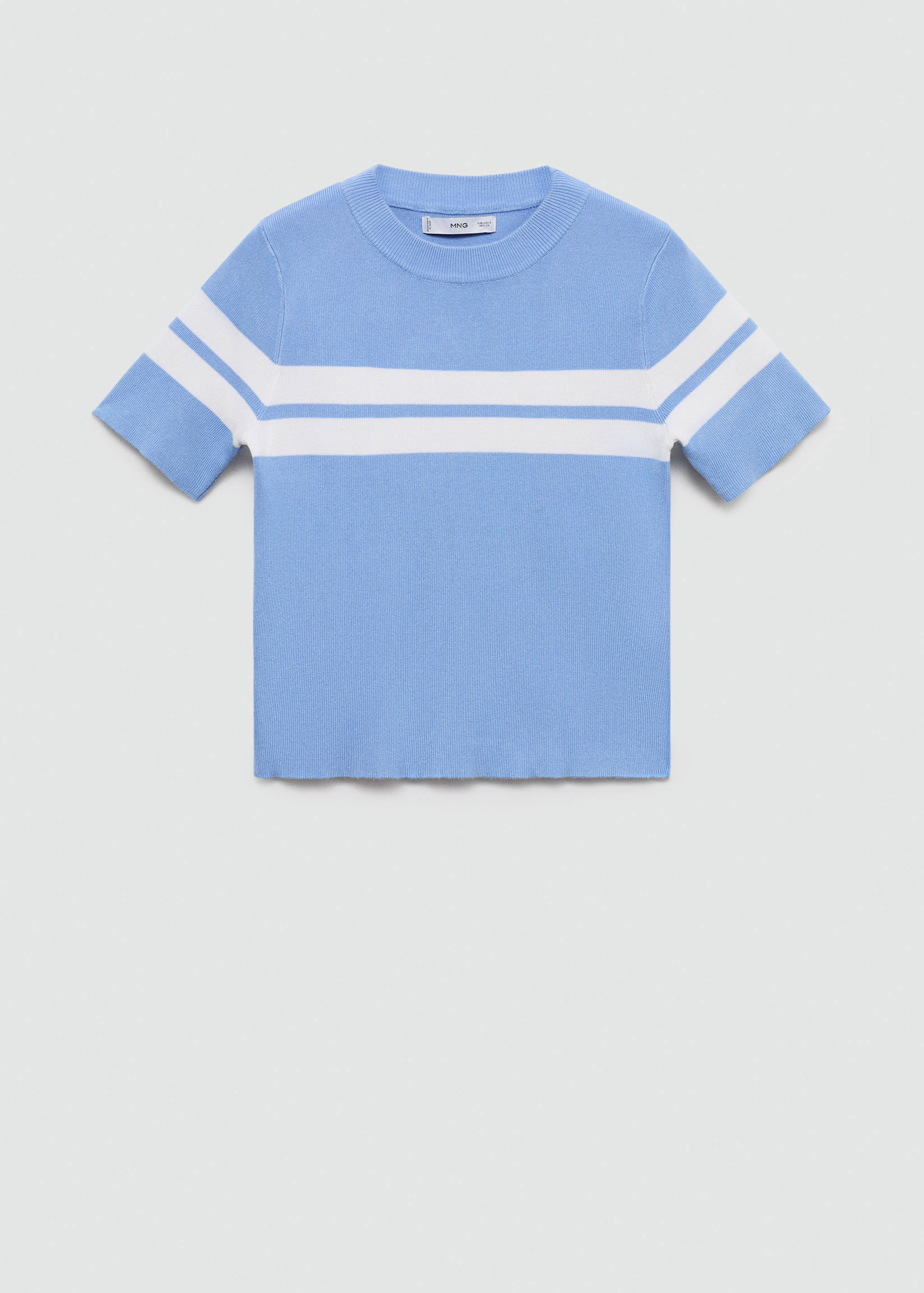 Knit striped sweater - Article without model