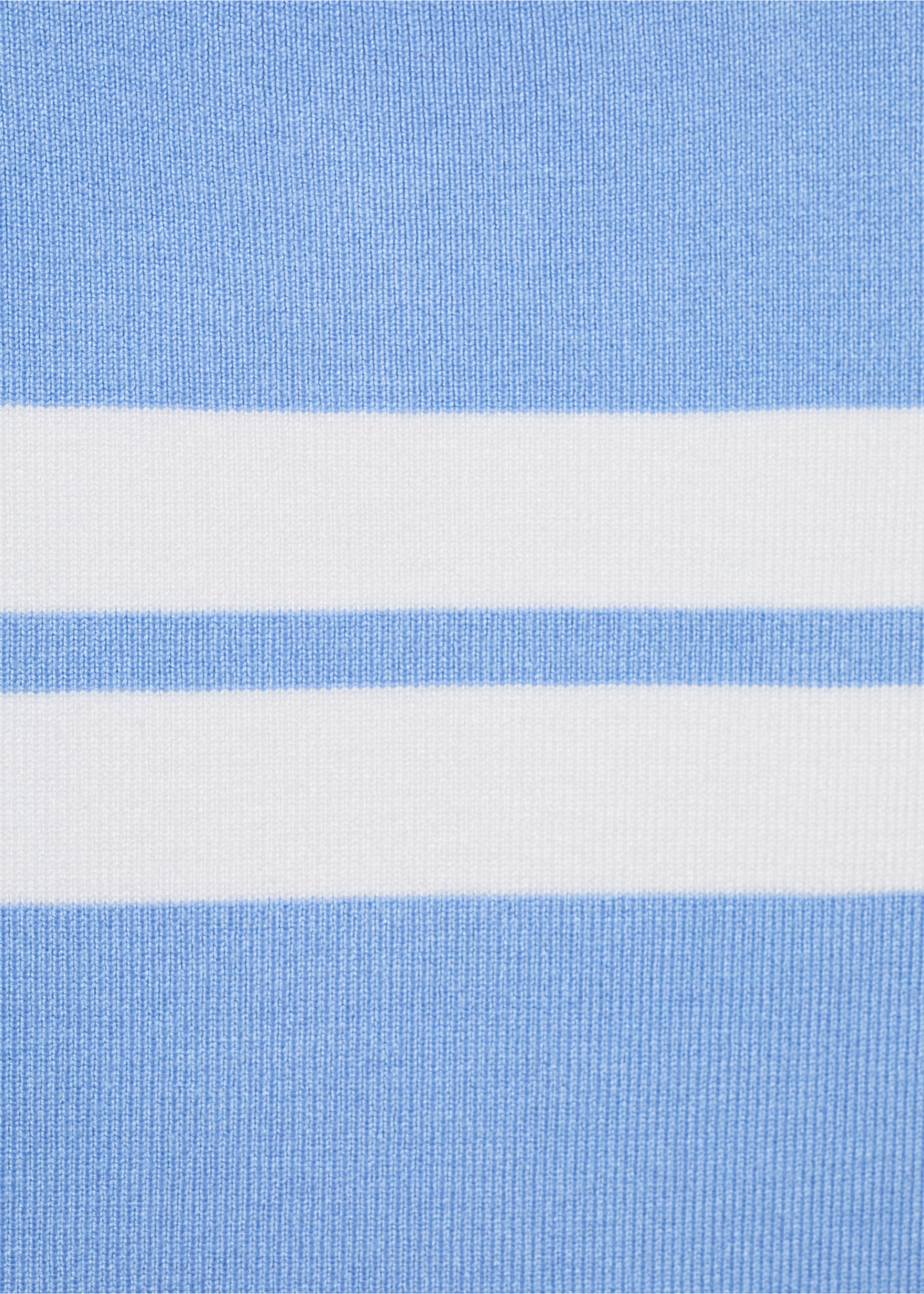 Jersey punto rayas - Detalle del artículo 8, Azul celeste. Ref: 77012920-00.
