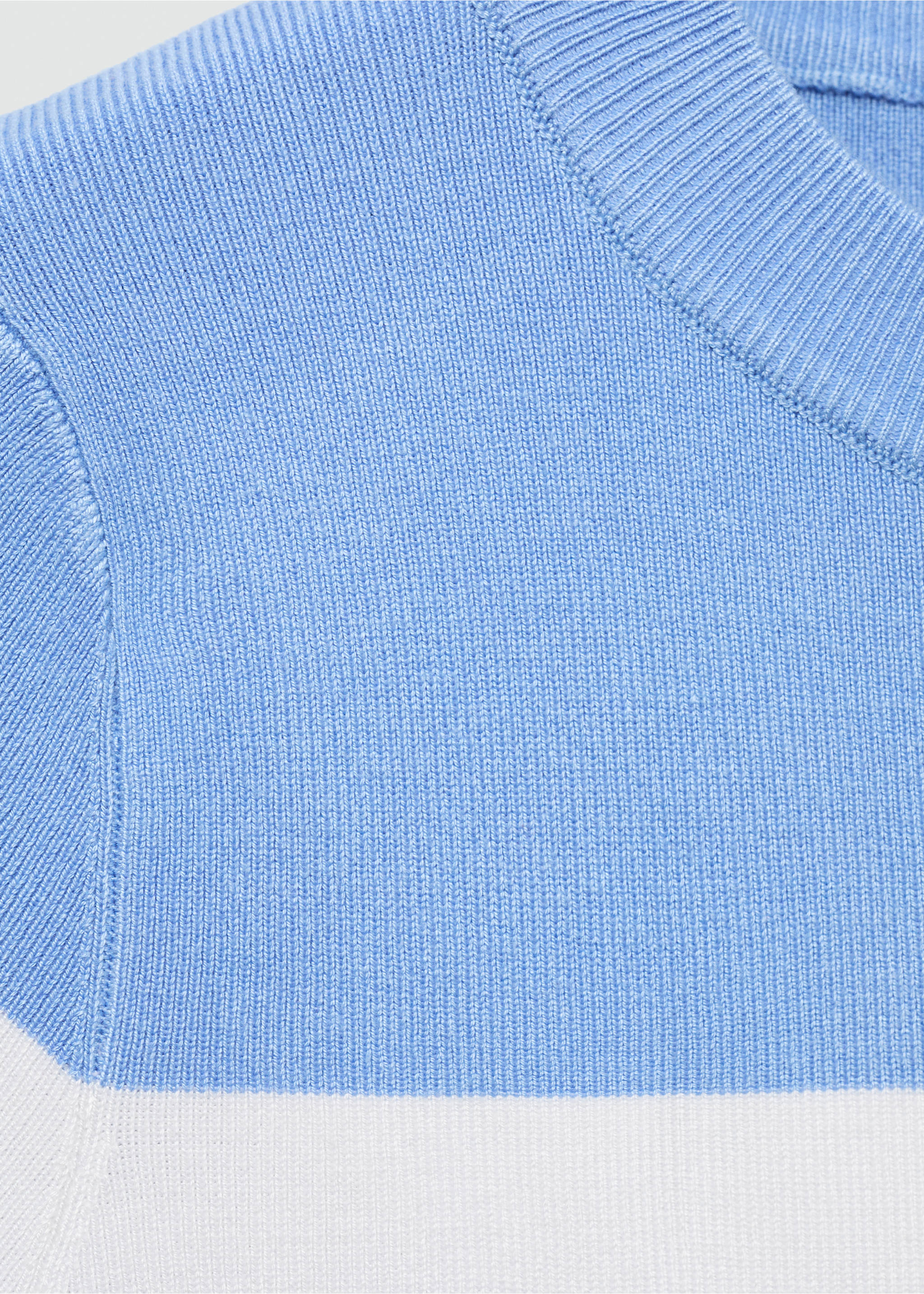 Jersey punto rayas - Detalle del artículo 0, Azul celeste. Ref: 77012920-00.