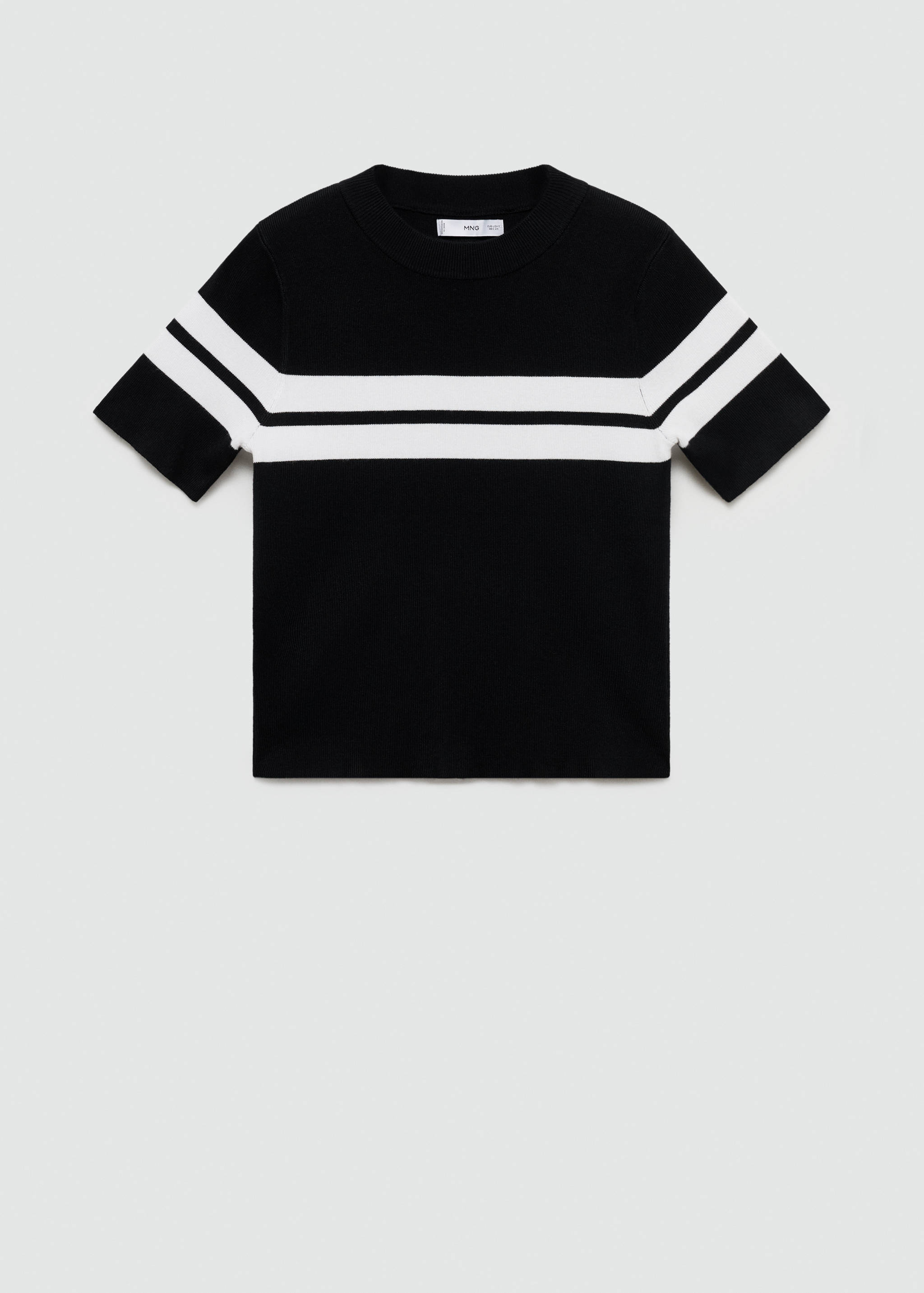 Knit striped sweater - Article without model