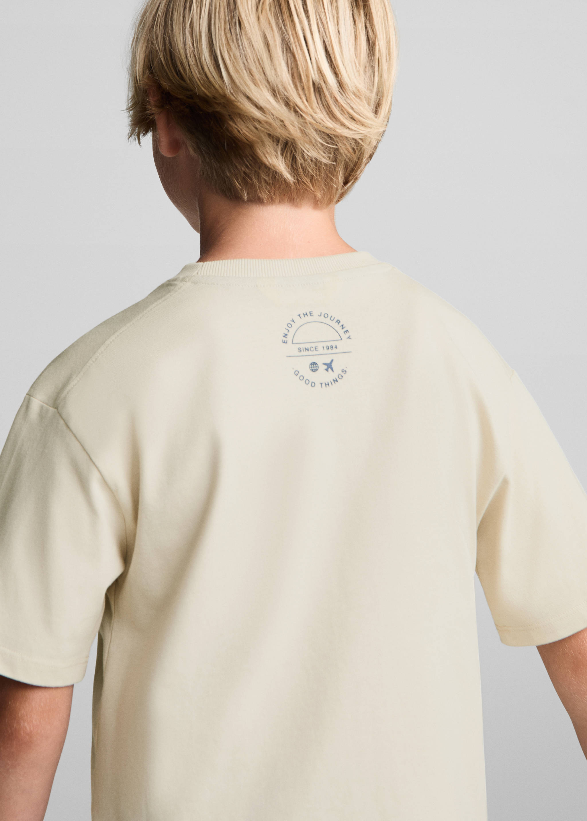 Cotton T-shirt - Reverse of the article