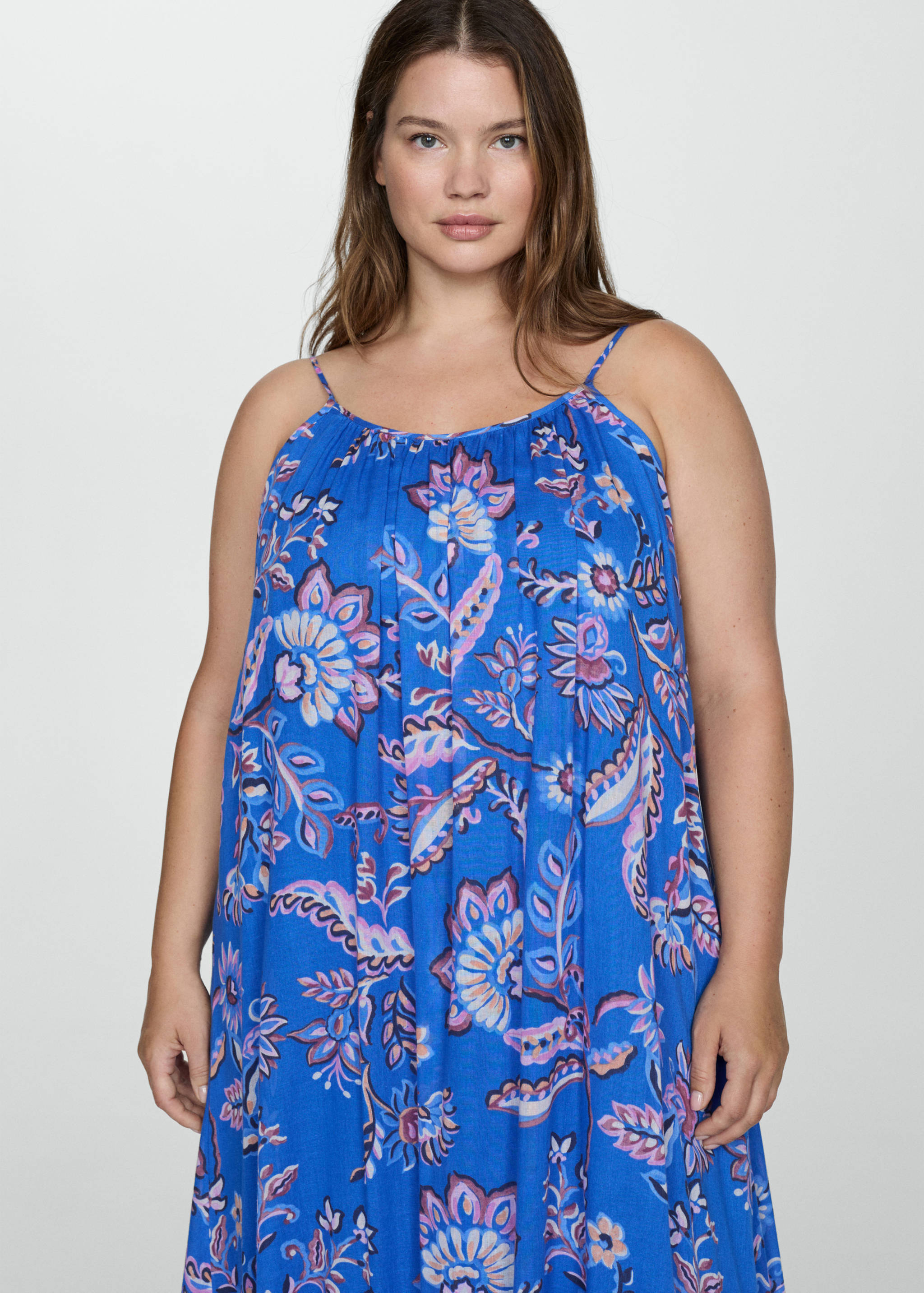 Vestido largo estampado floral - Detalle del artículo 5