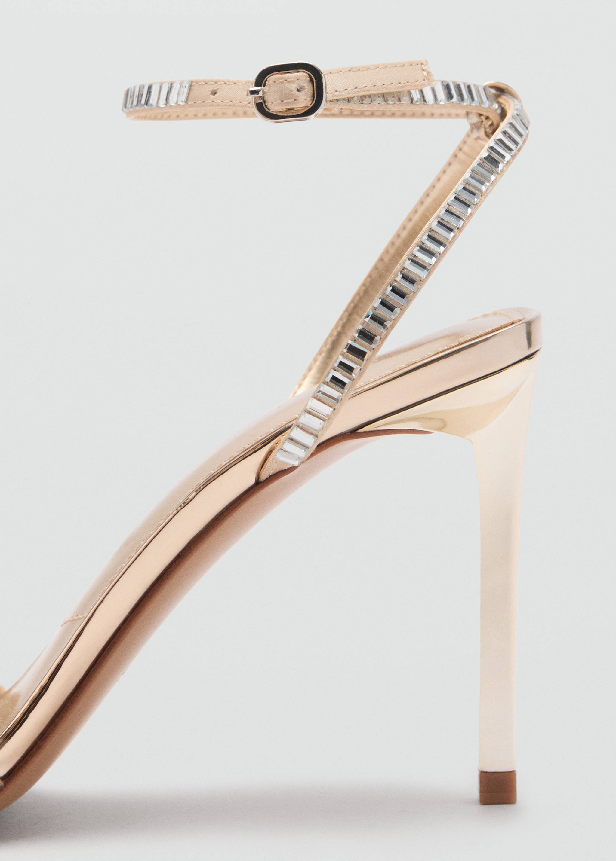 Sandales talon lanière strass - Détail de l'article 1