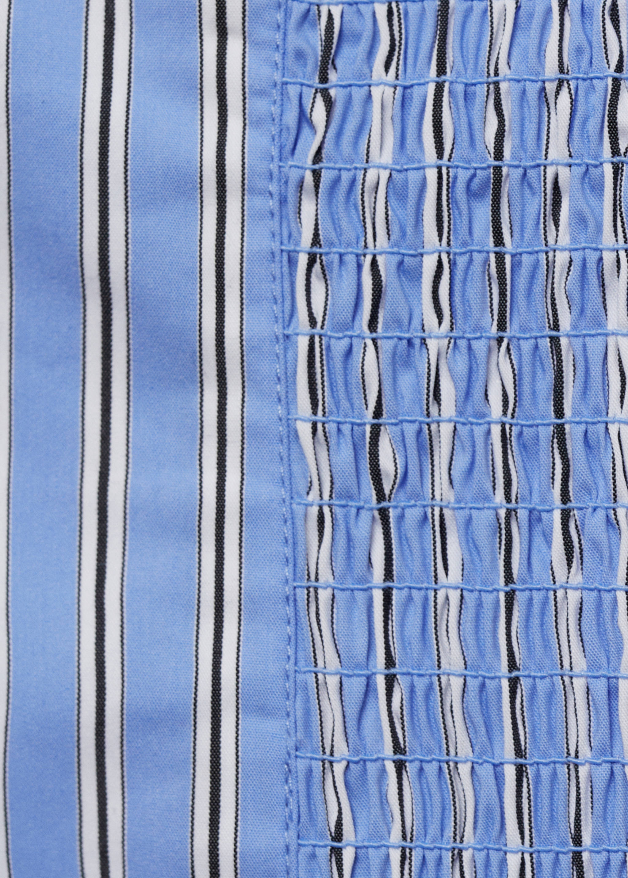 条纹抹胸上衣 - null