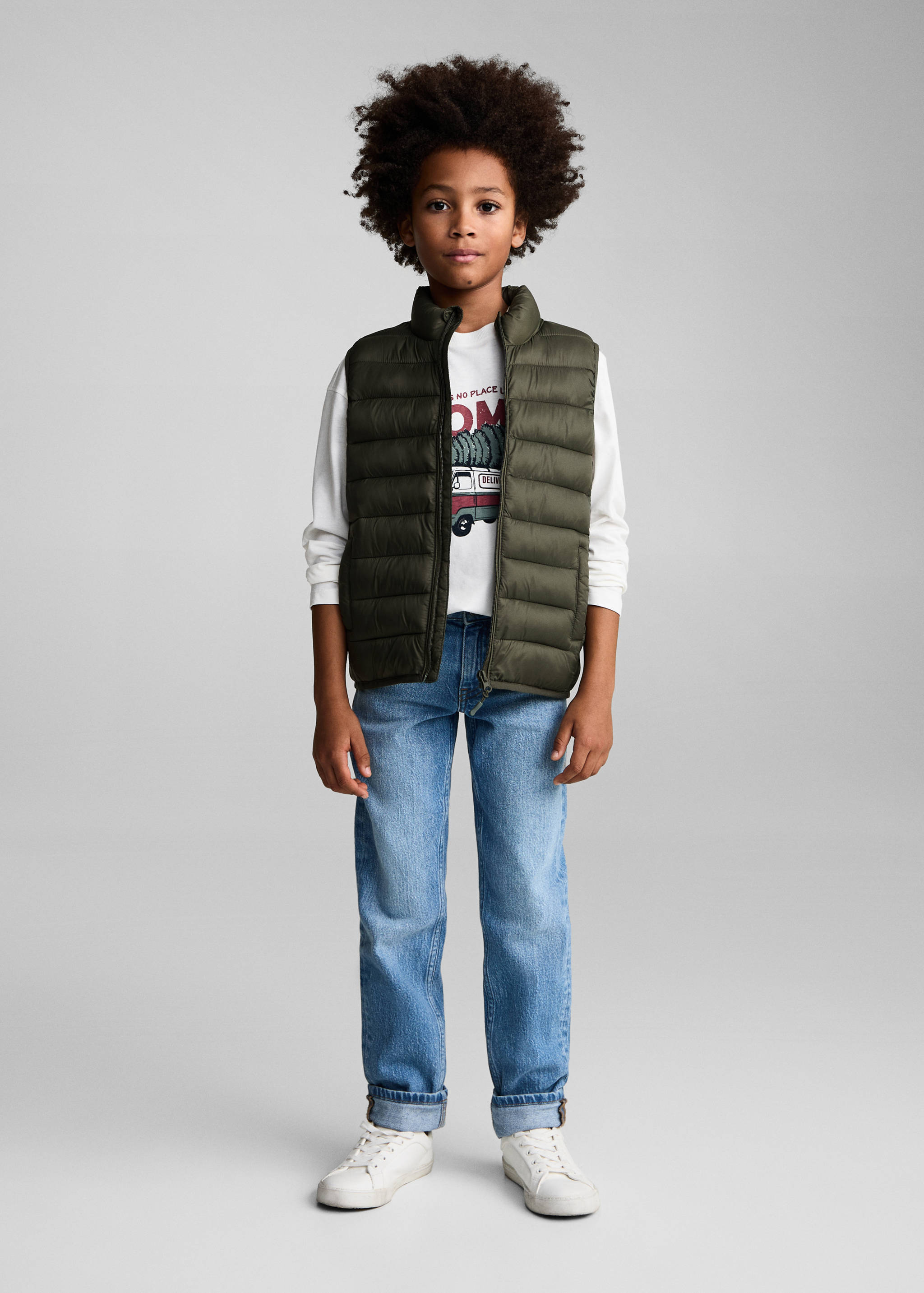 Gilet matelassé - Plan général