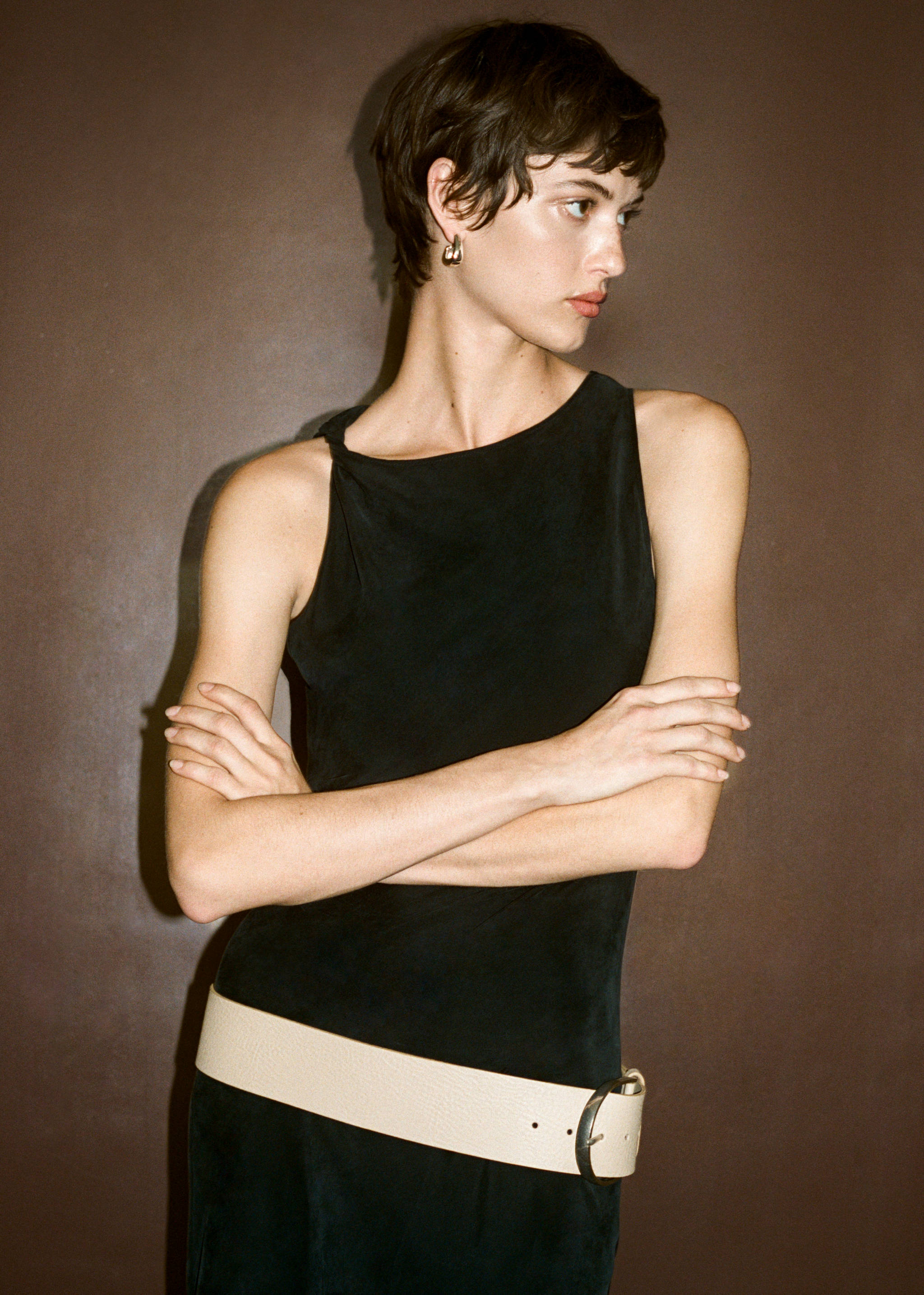 Robe cupro fente latérale - Détail de l'article 6