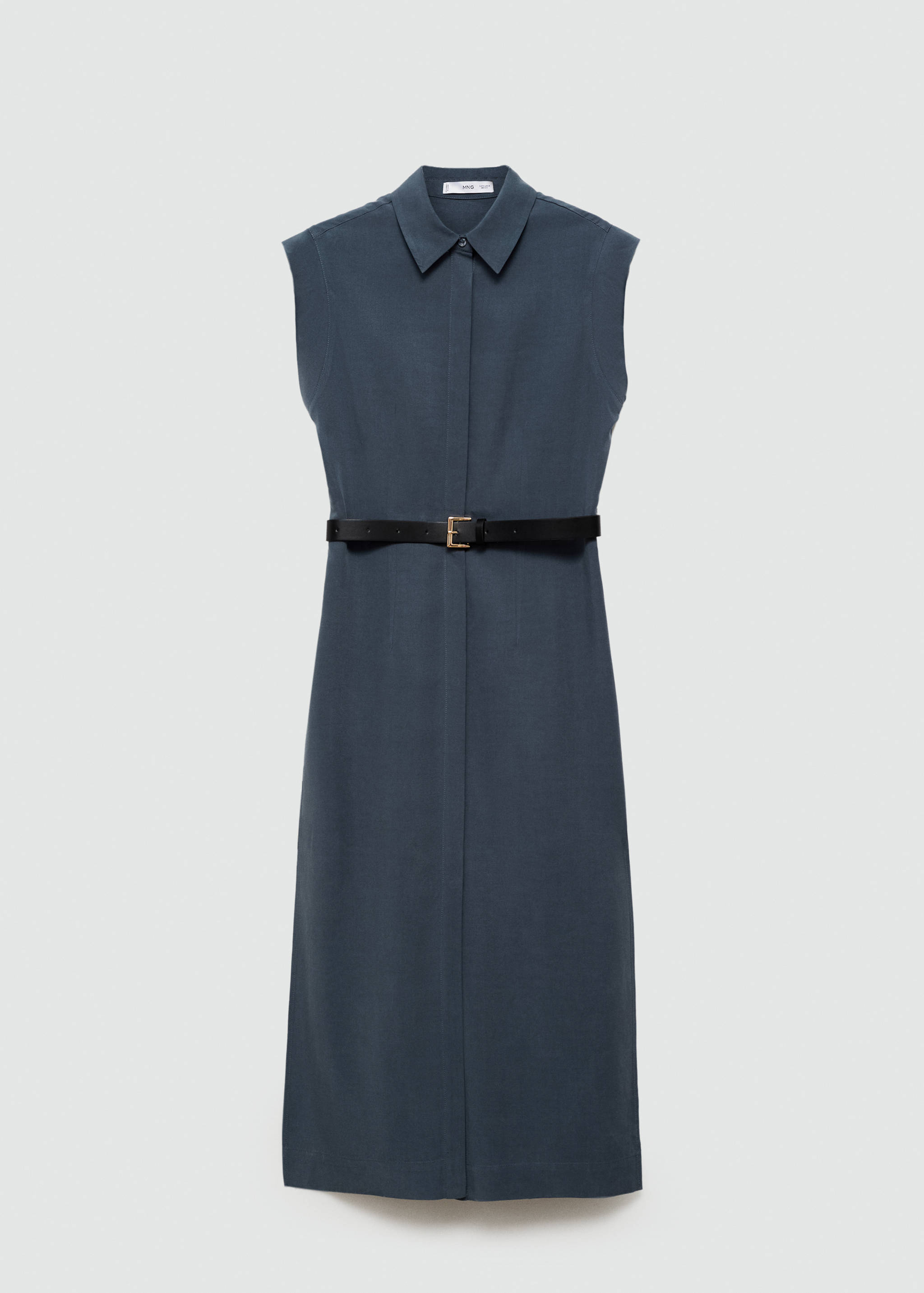 Lyocell dress with belt - Article without model