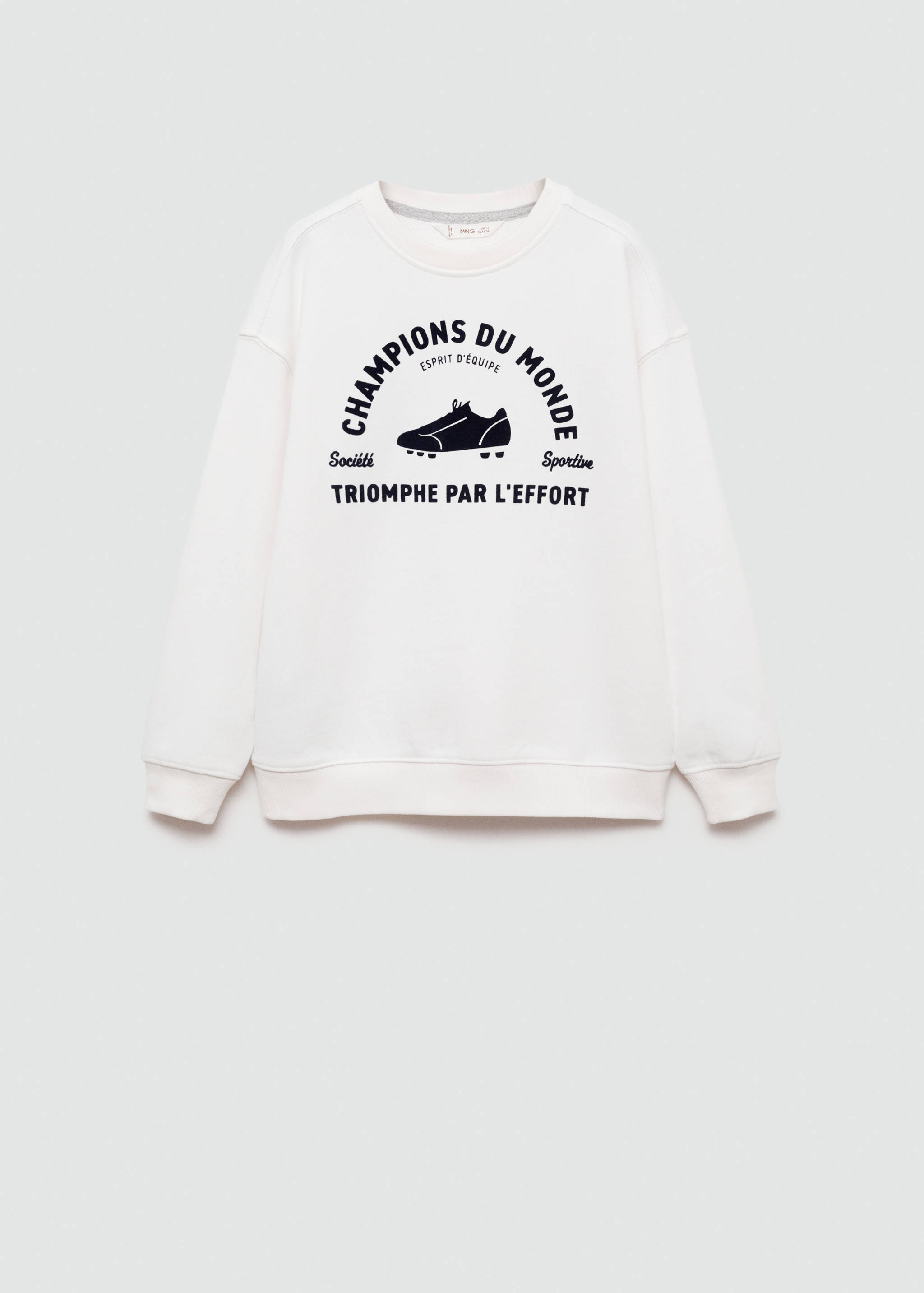 Printed cotton sweatshirt - Article without model