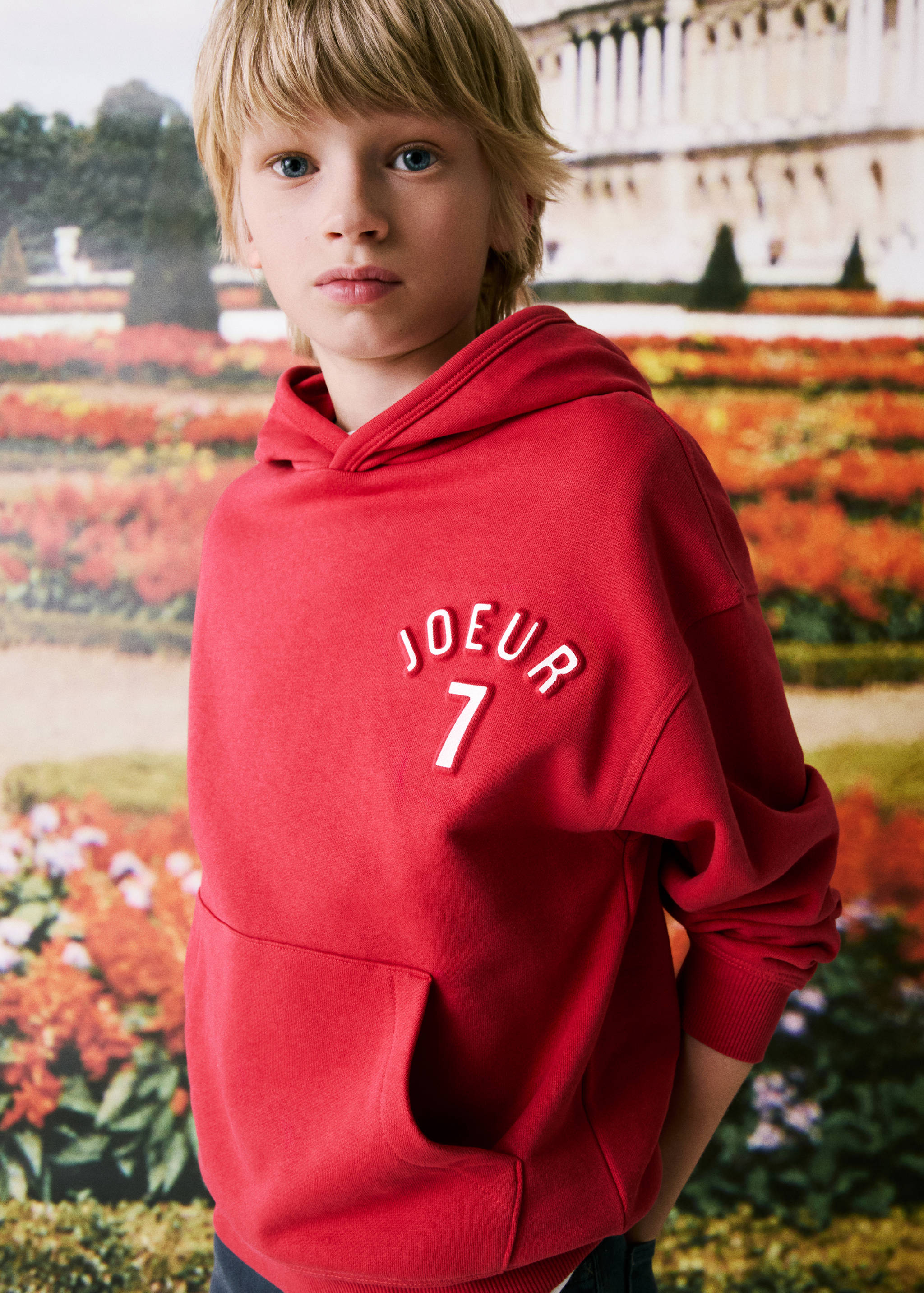 Printed cotton sweatshirt - Details of the article 5