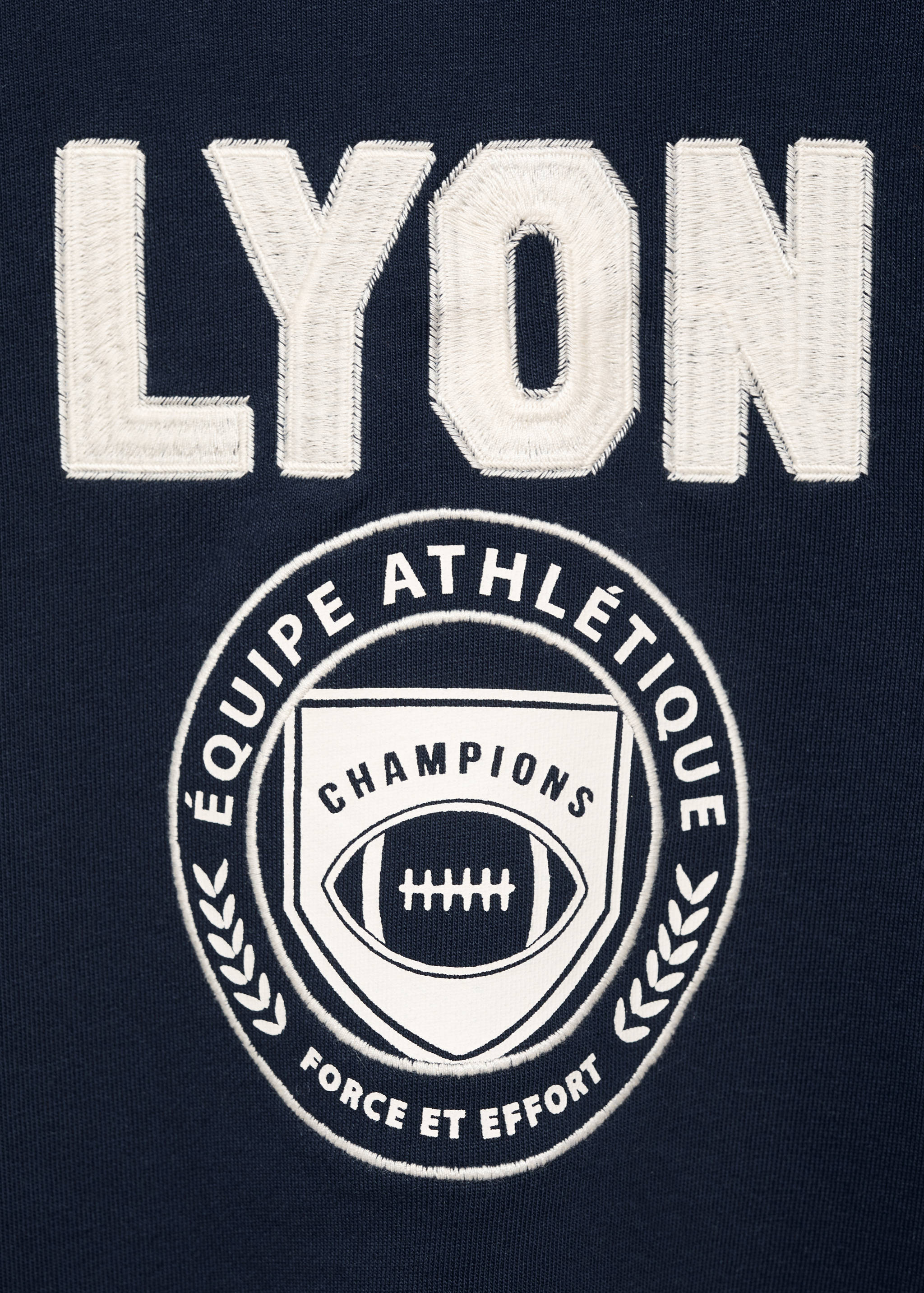 Embroidered message sweatshirt - Details of the article 8