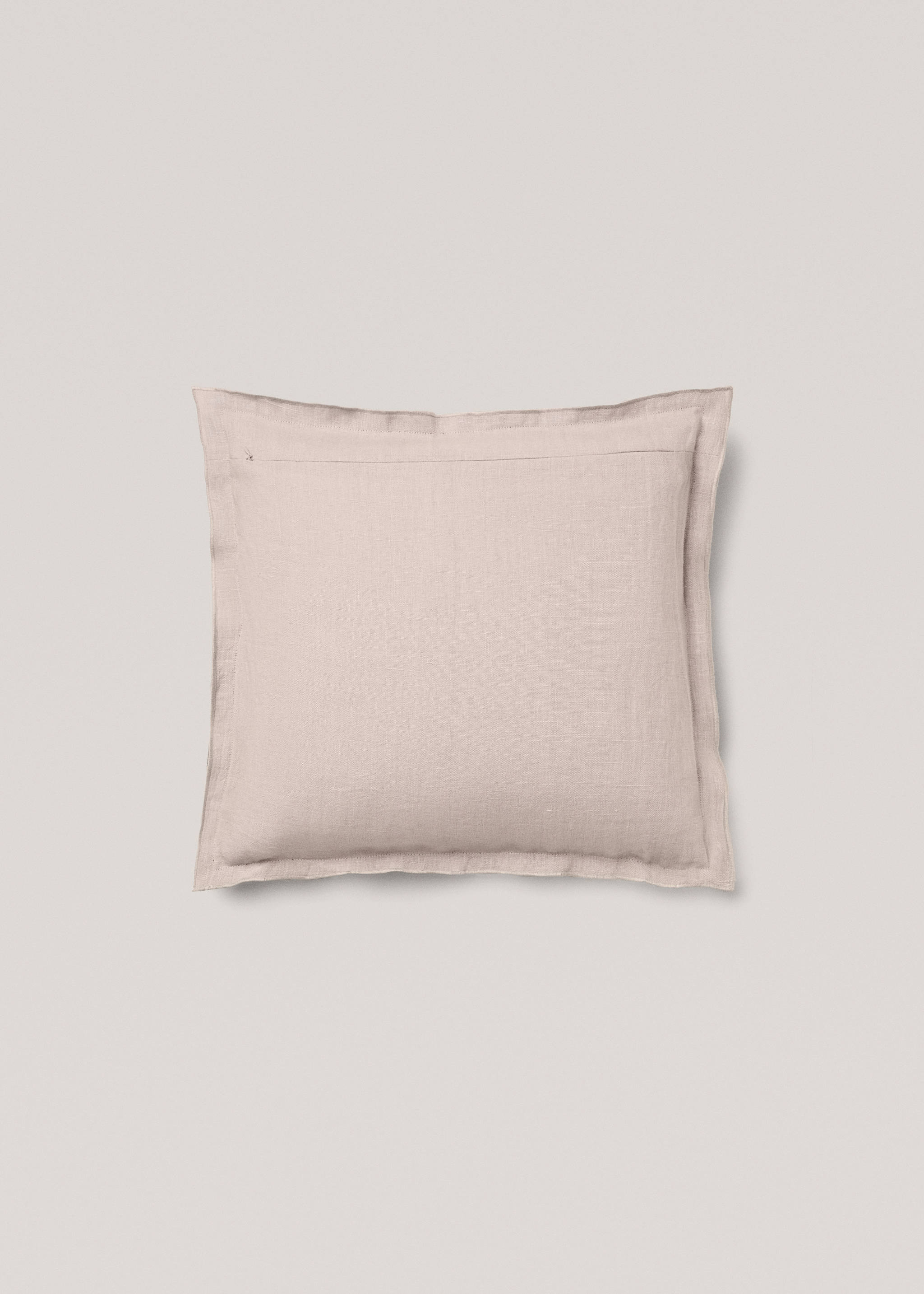 Velvet and linen cushion case - Details of the article 1