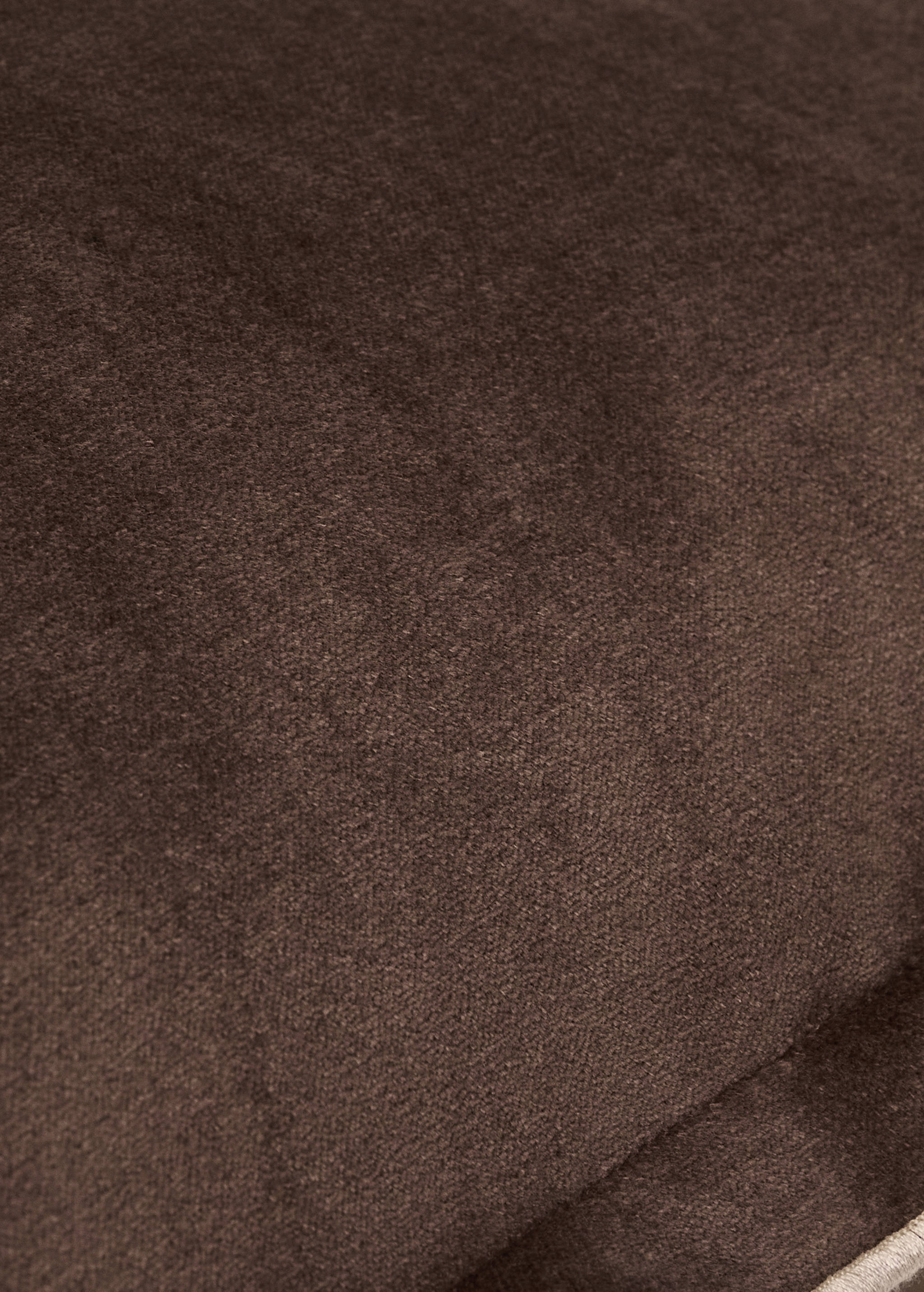 Velvet and linen cushion case - Details of the article 3