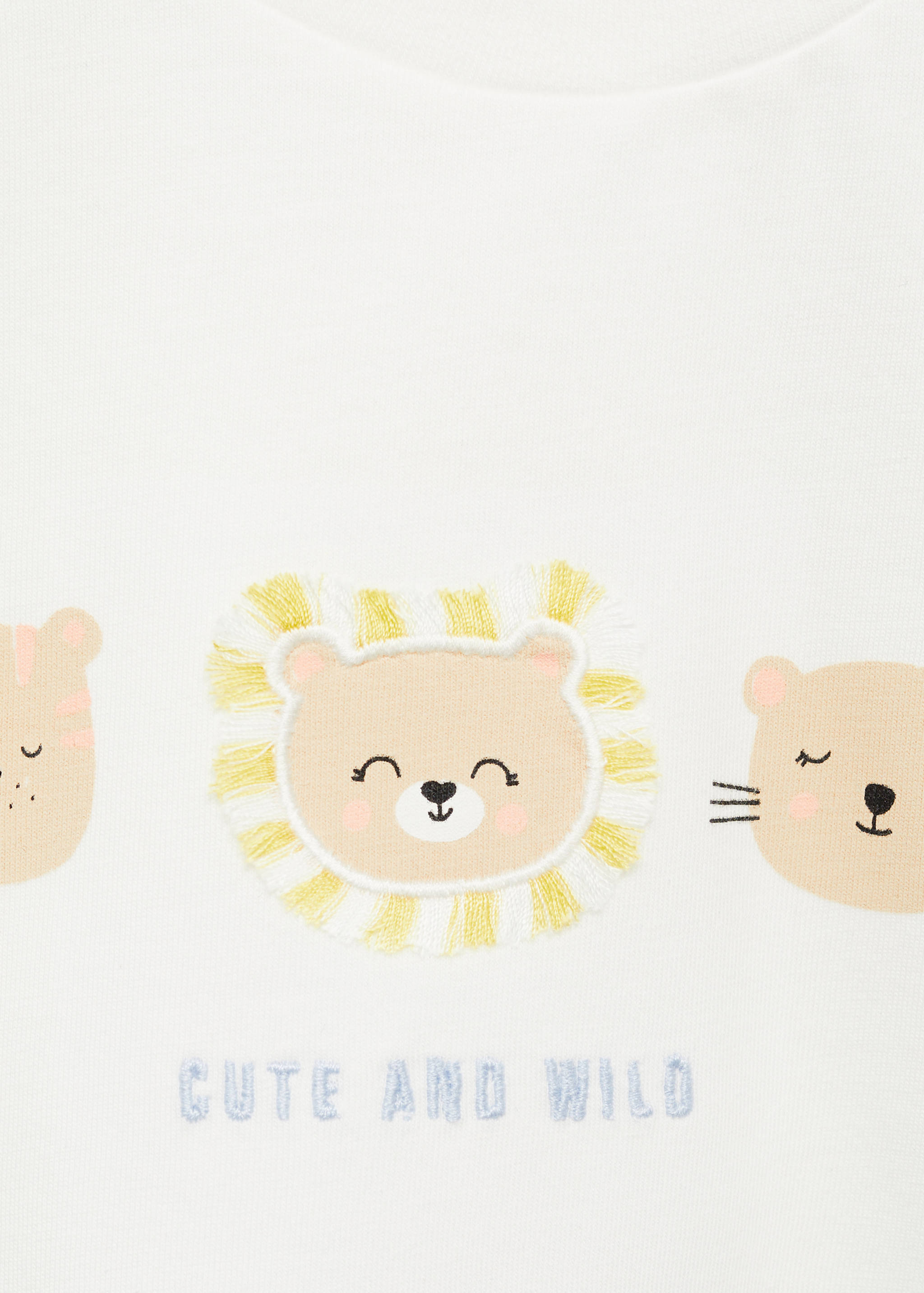 Camiseta algodón estampado animales - Detalle del artículo 8