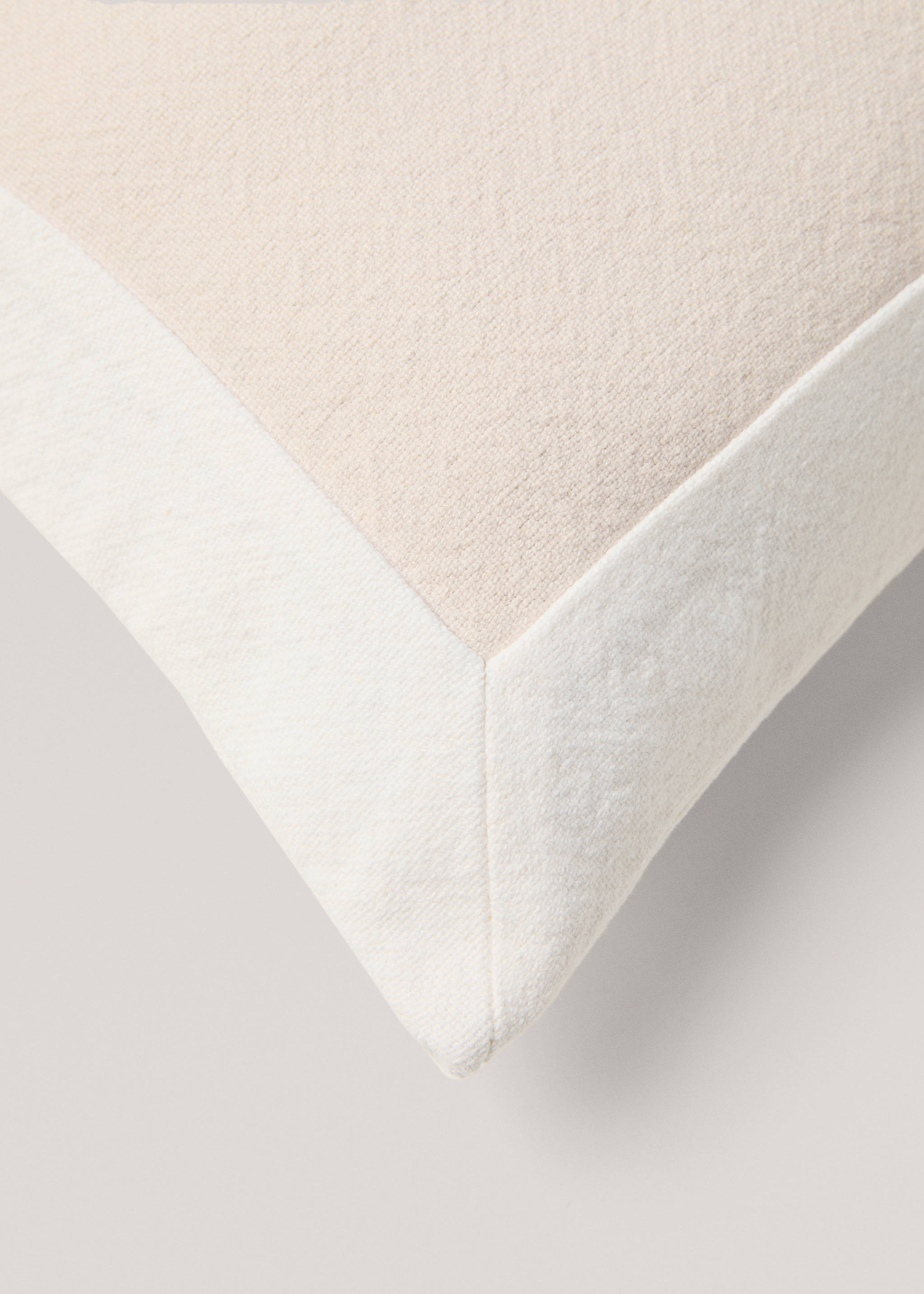 Cotton and linen blend cushion cover 40x60cm - Details of the article 2