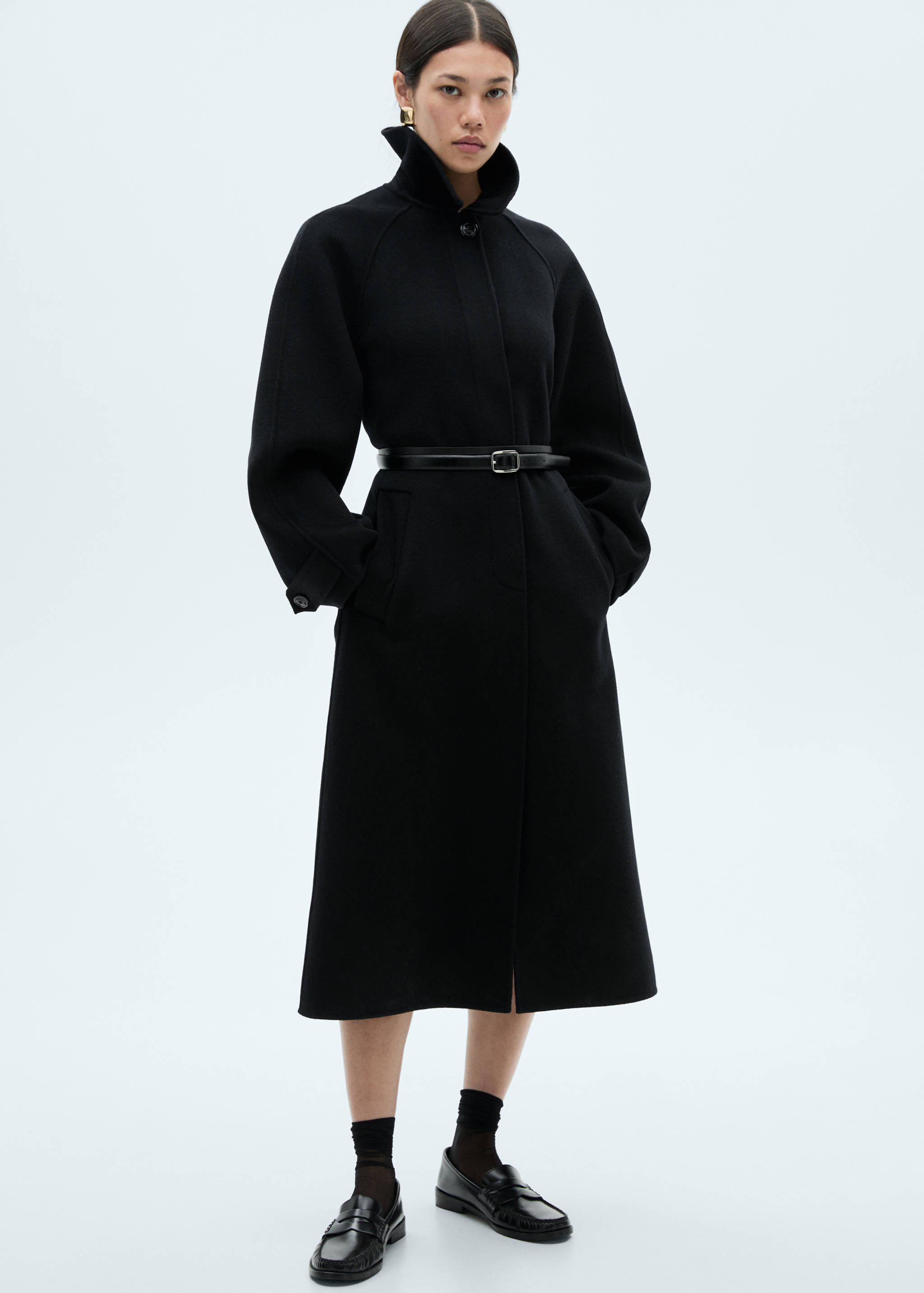 Leather loafers - General plane