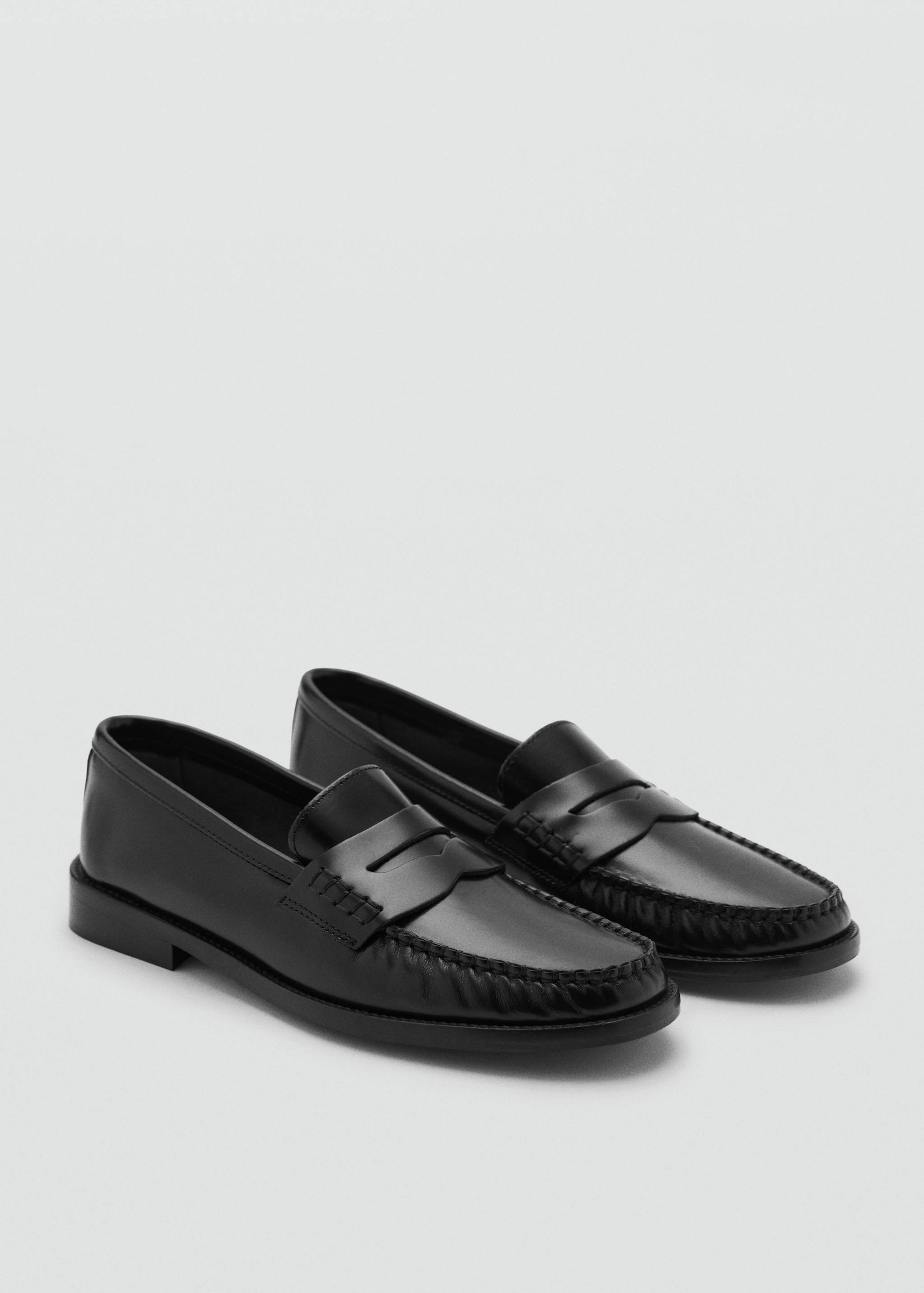 Leather loafers - Medium plane