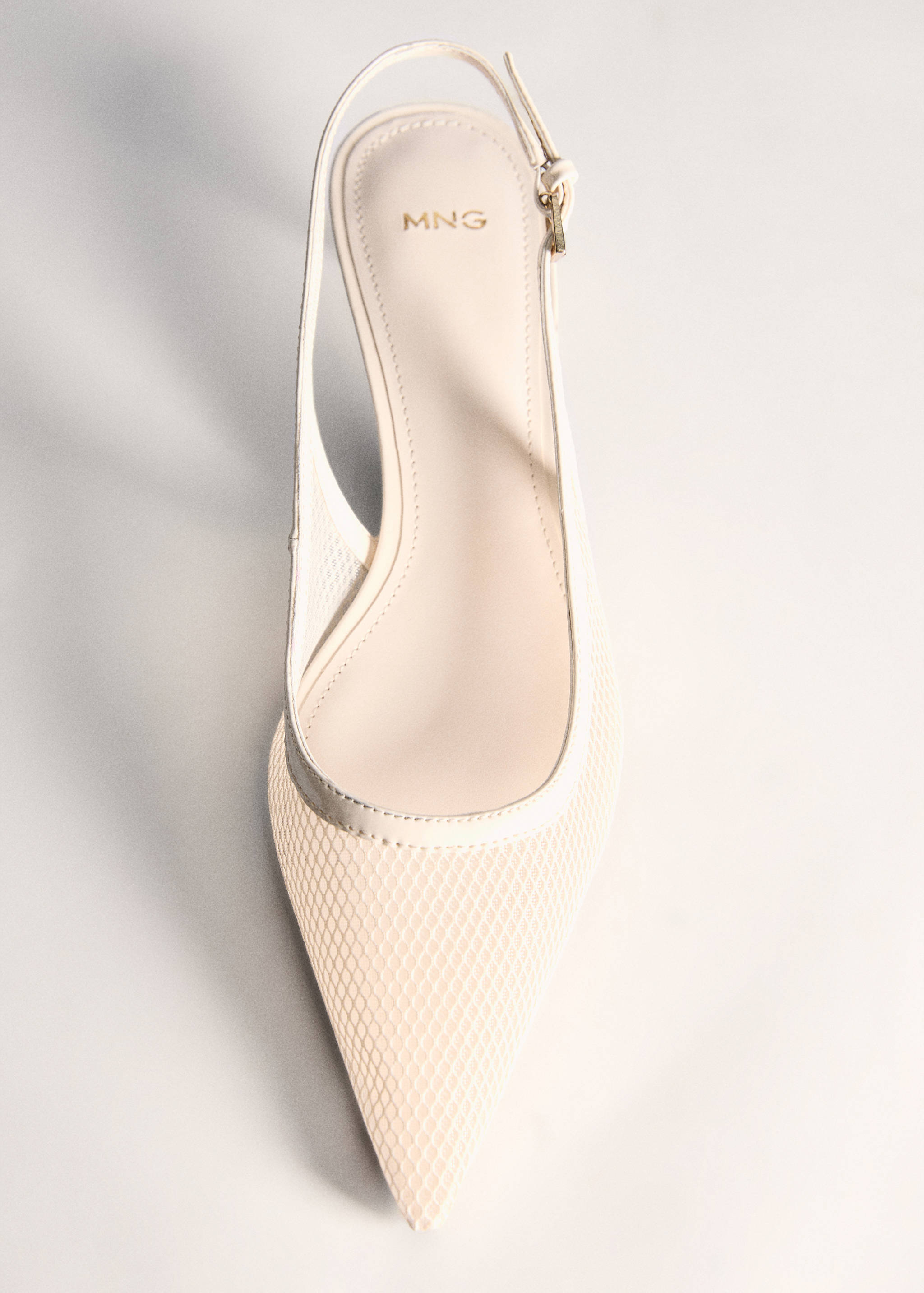 Heeled mesh shoes - Details of the article 5