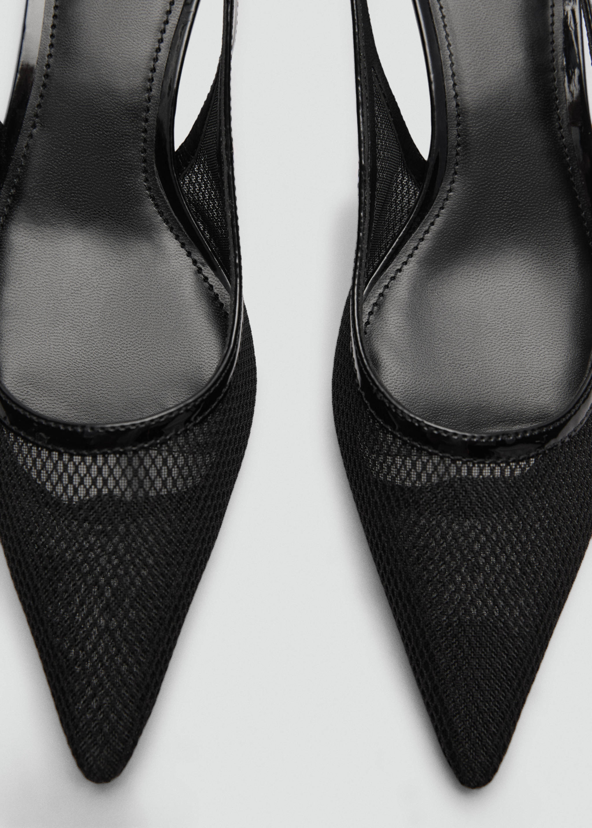Heeled mesh shoes - Details of the article 2