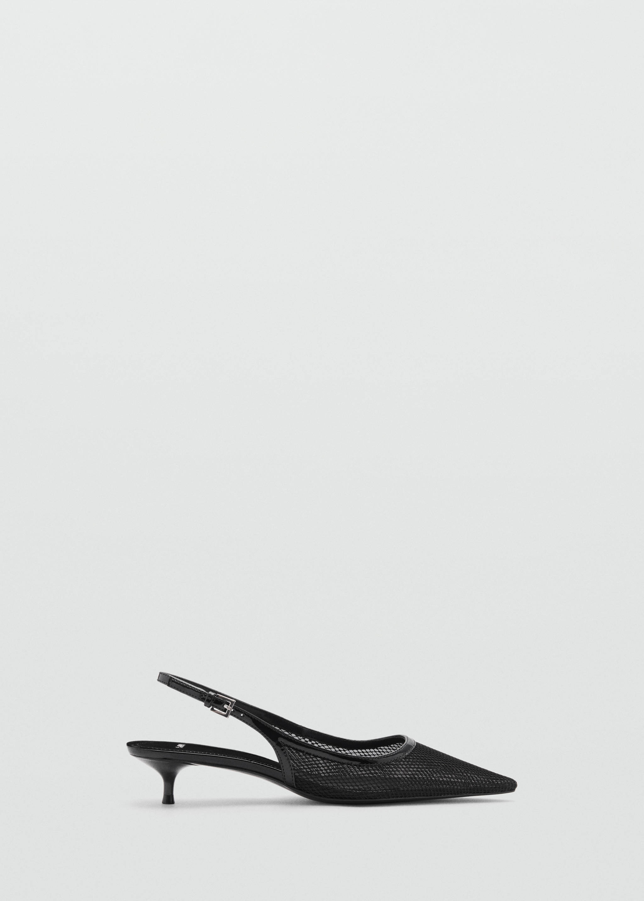 Zapato tacón mesh destalonado - Artículo sin modelo