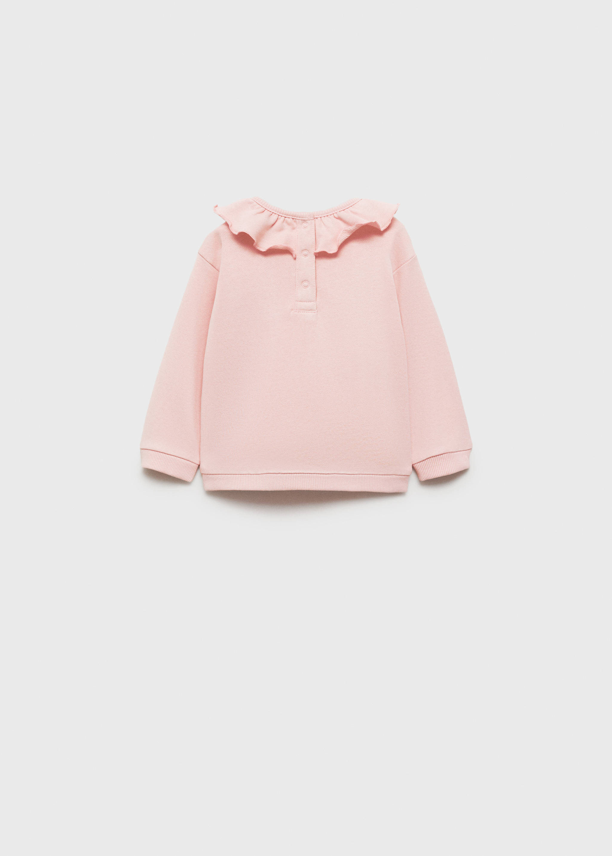 Sudadera algodón volante - Reverso del artículo