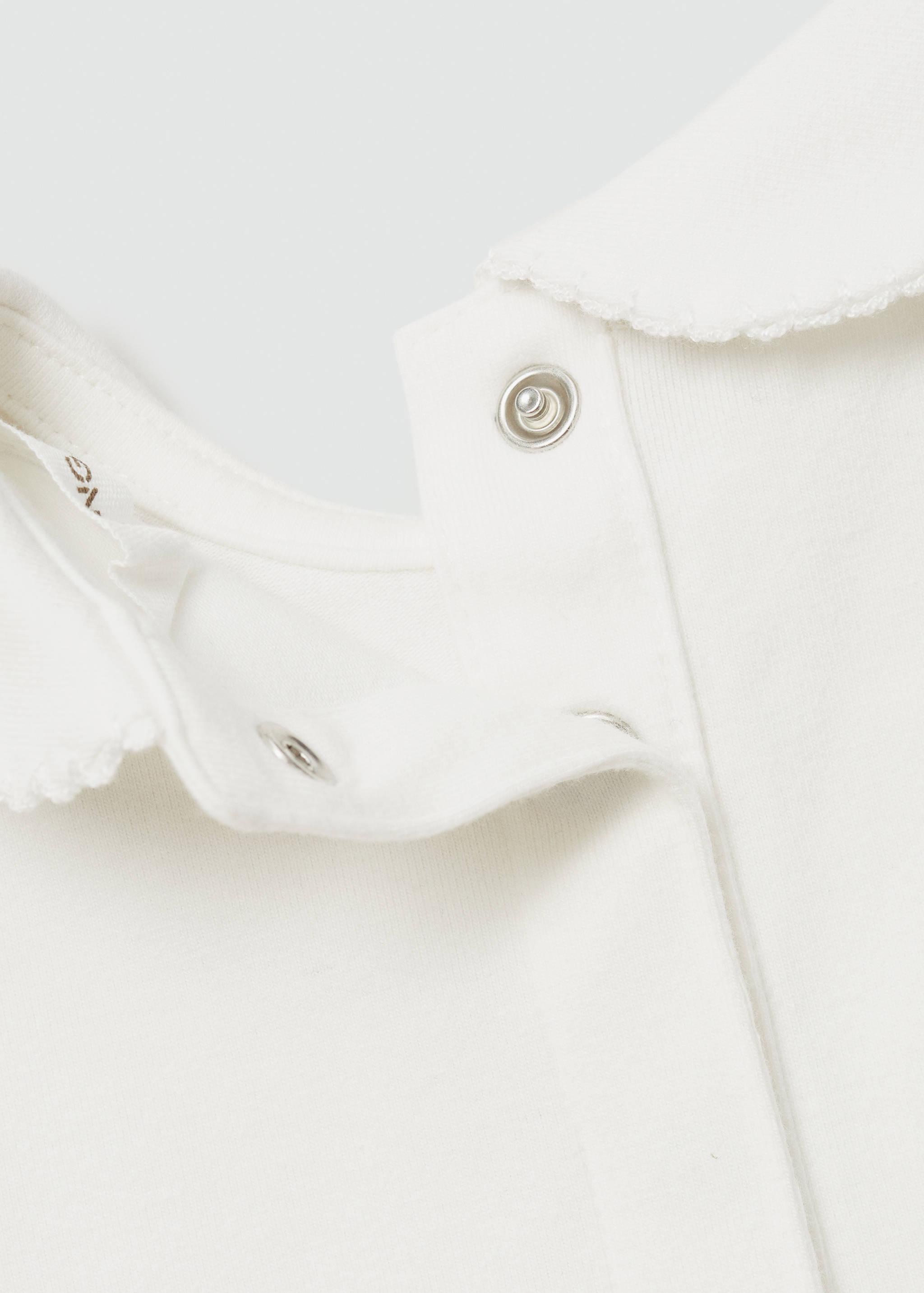 Babydoll-neck bodysuit - Details of the article 0