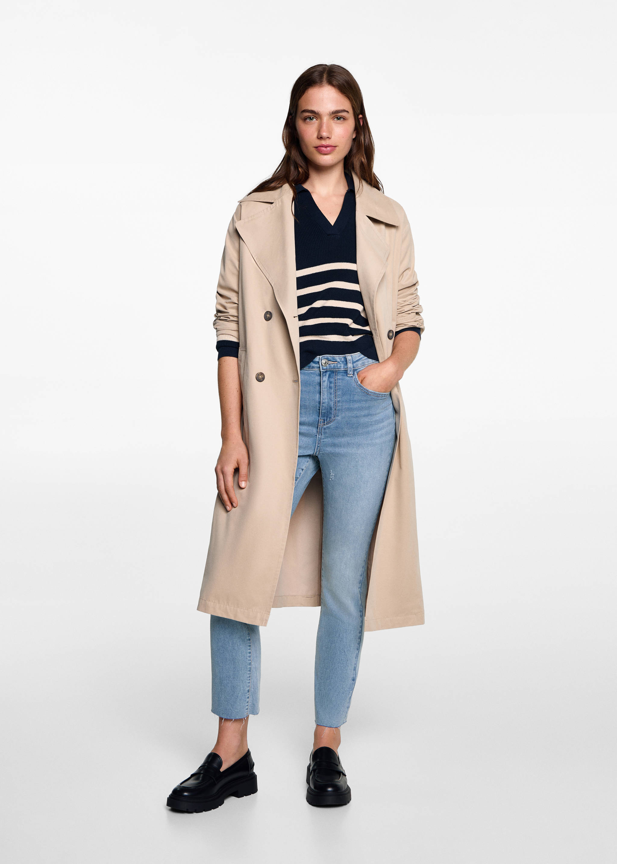 Jean slim crop - Plan général