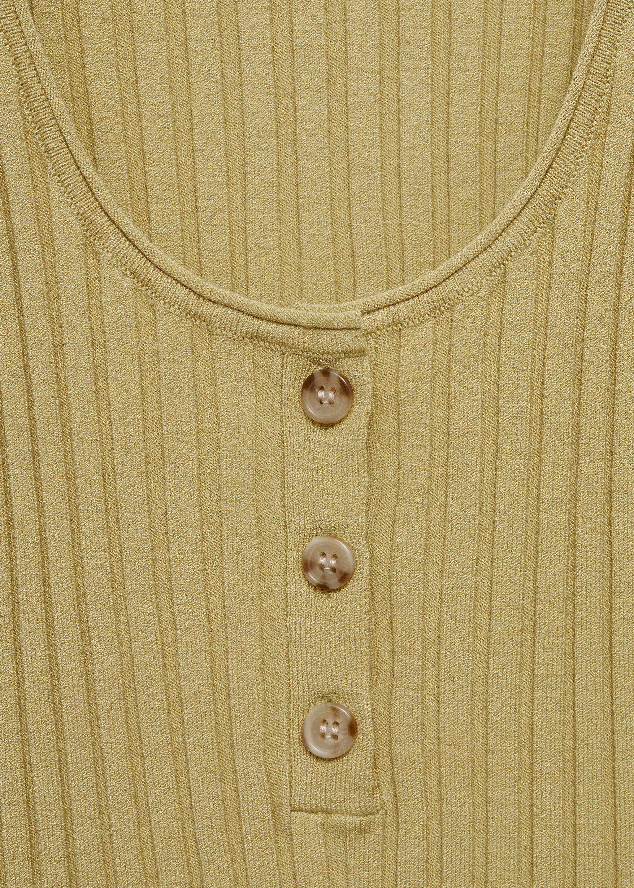 Ribbed knit top - Details of the article 8