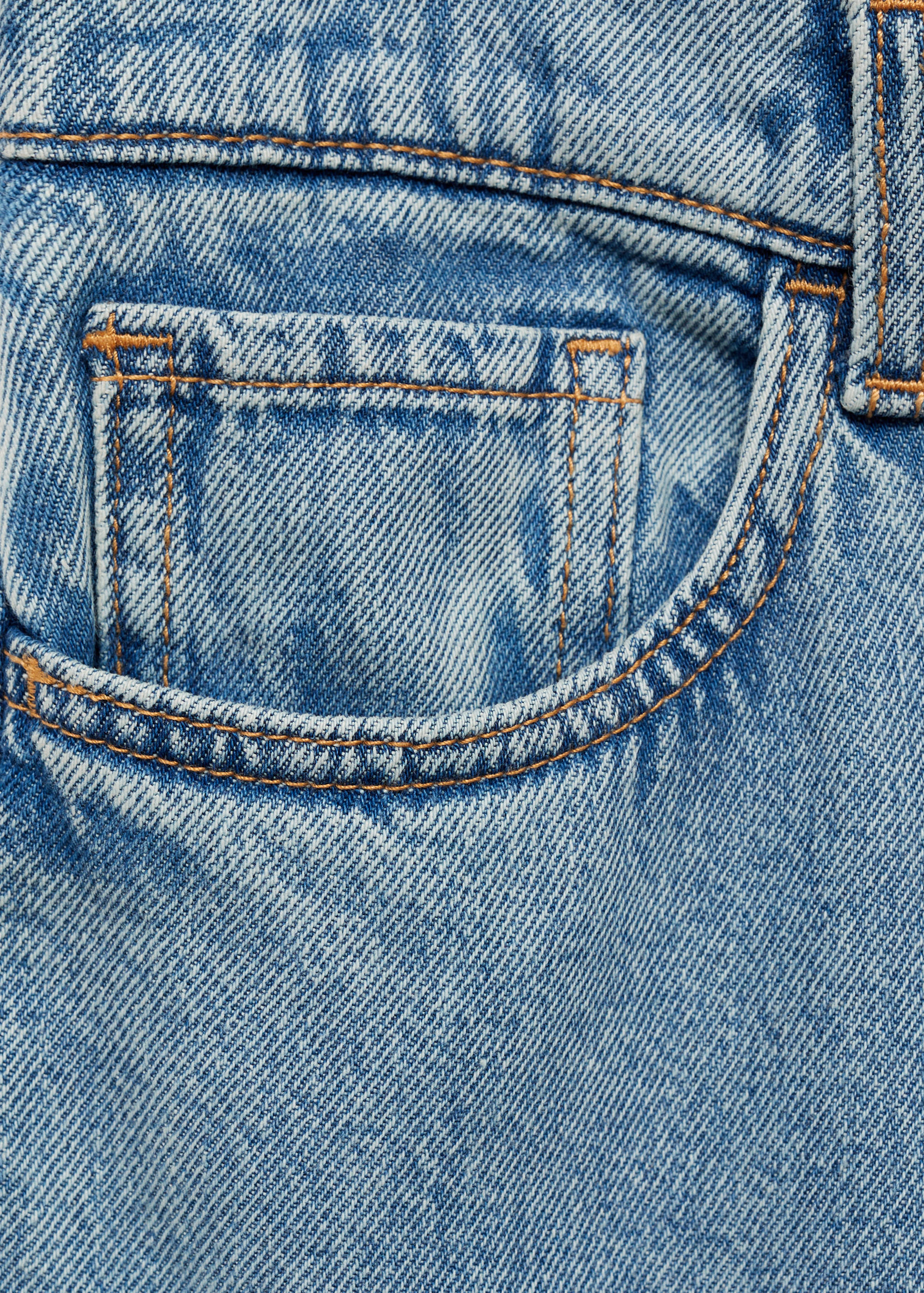 Wideleg loose low-rise jeans - Detail van het artikel 0