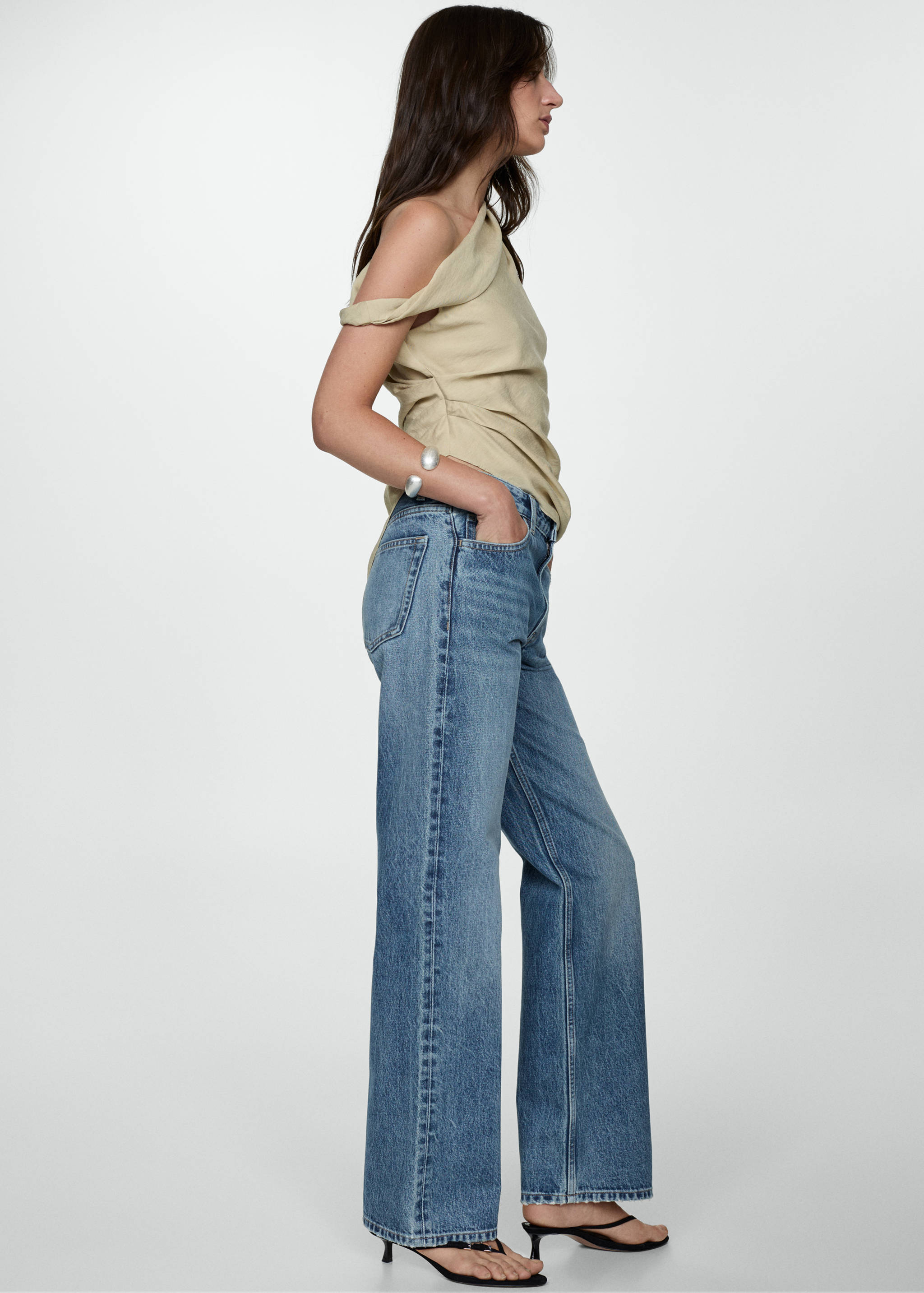 Miami medium-rise straight-fit jeans - Details of the article 2