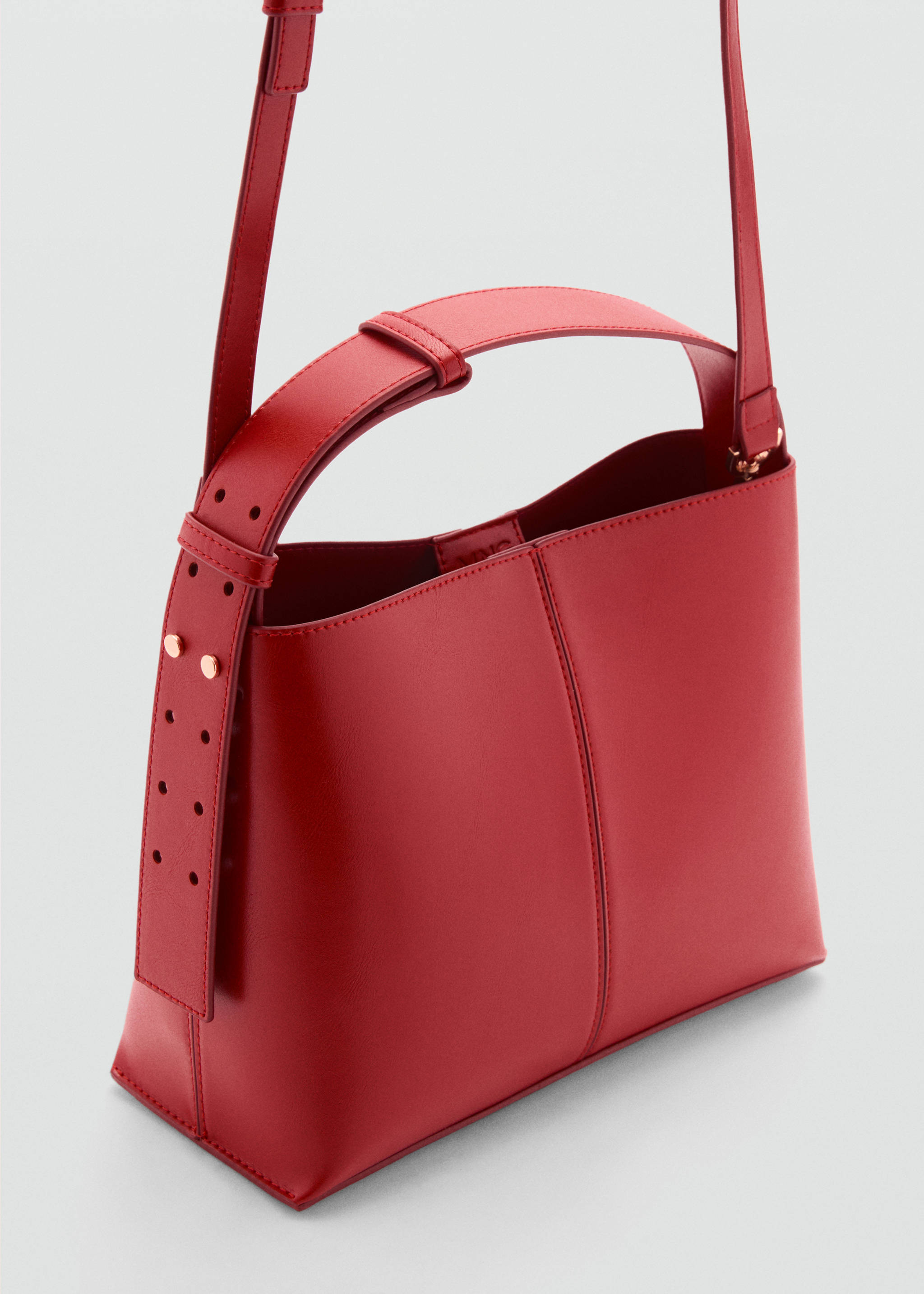 Mini-Shopper-Umhängetasche - Mittlere Ansicht