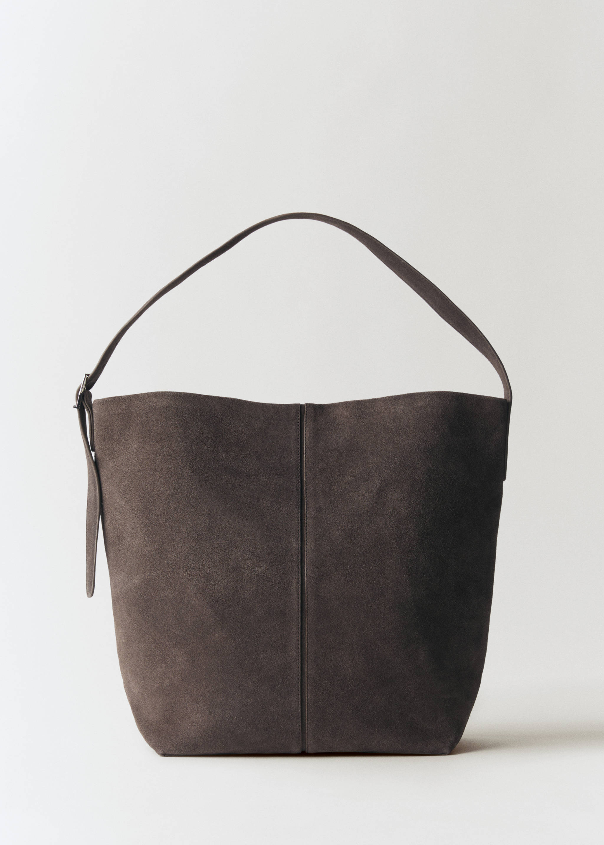 Leather shopper bag - Article without model