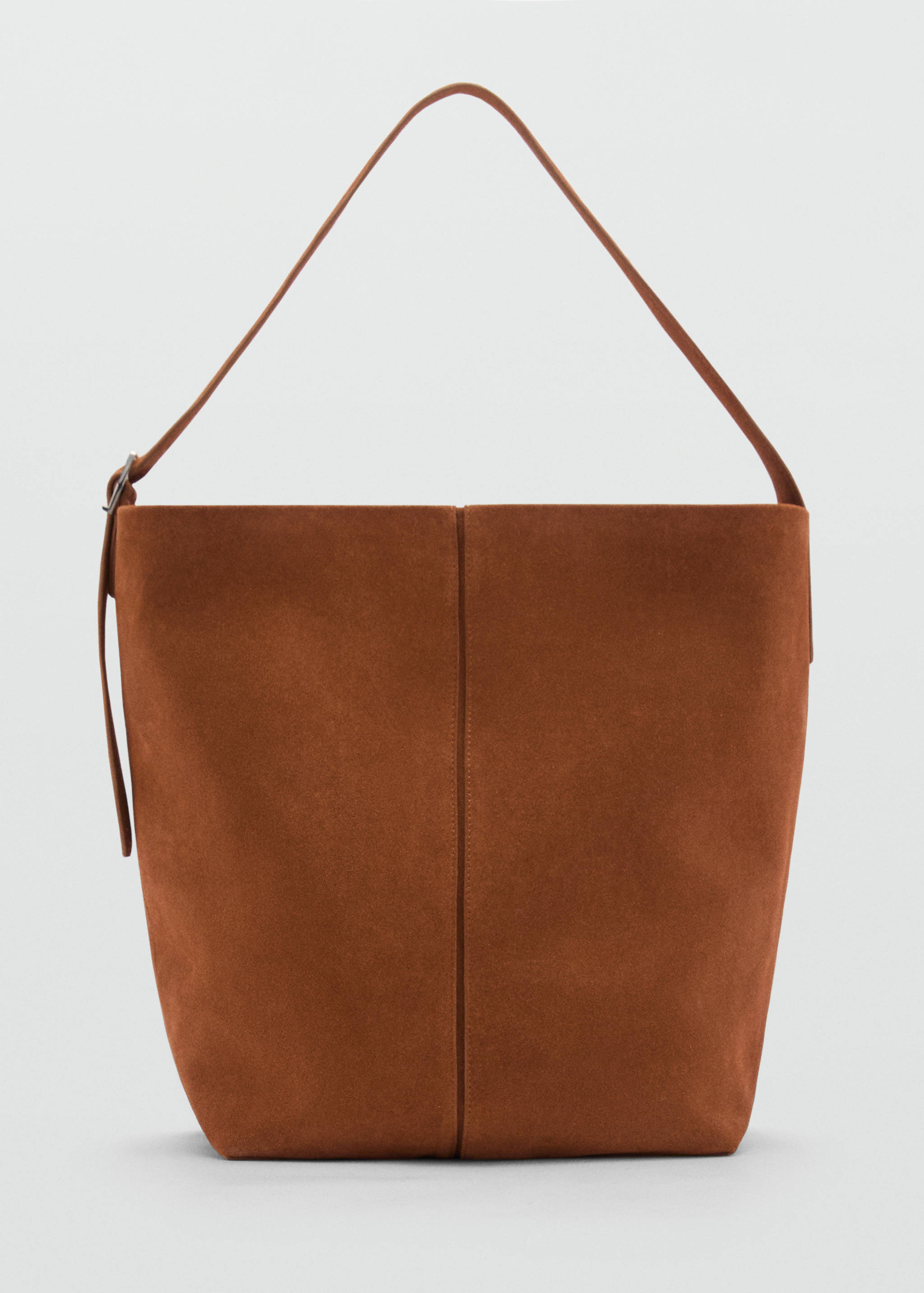 Leather shopper bag - Article without model