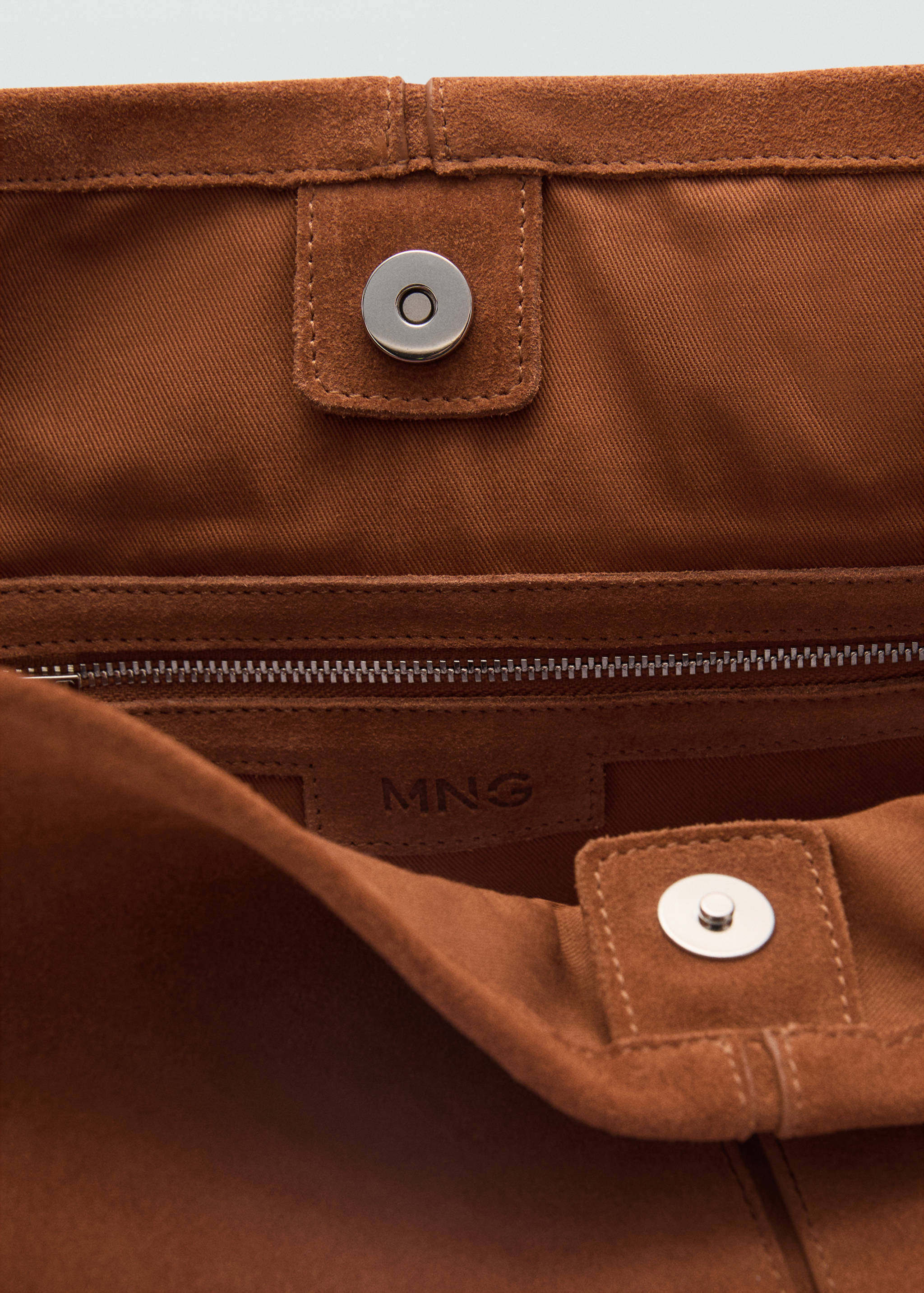 Leather shopper bag - Details of the article 4
