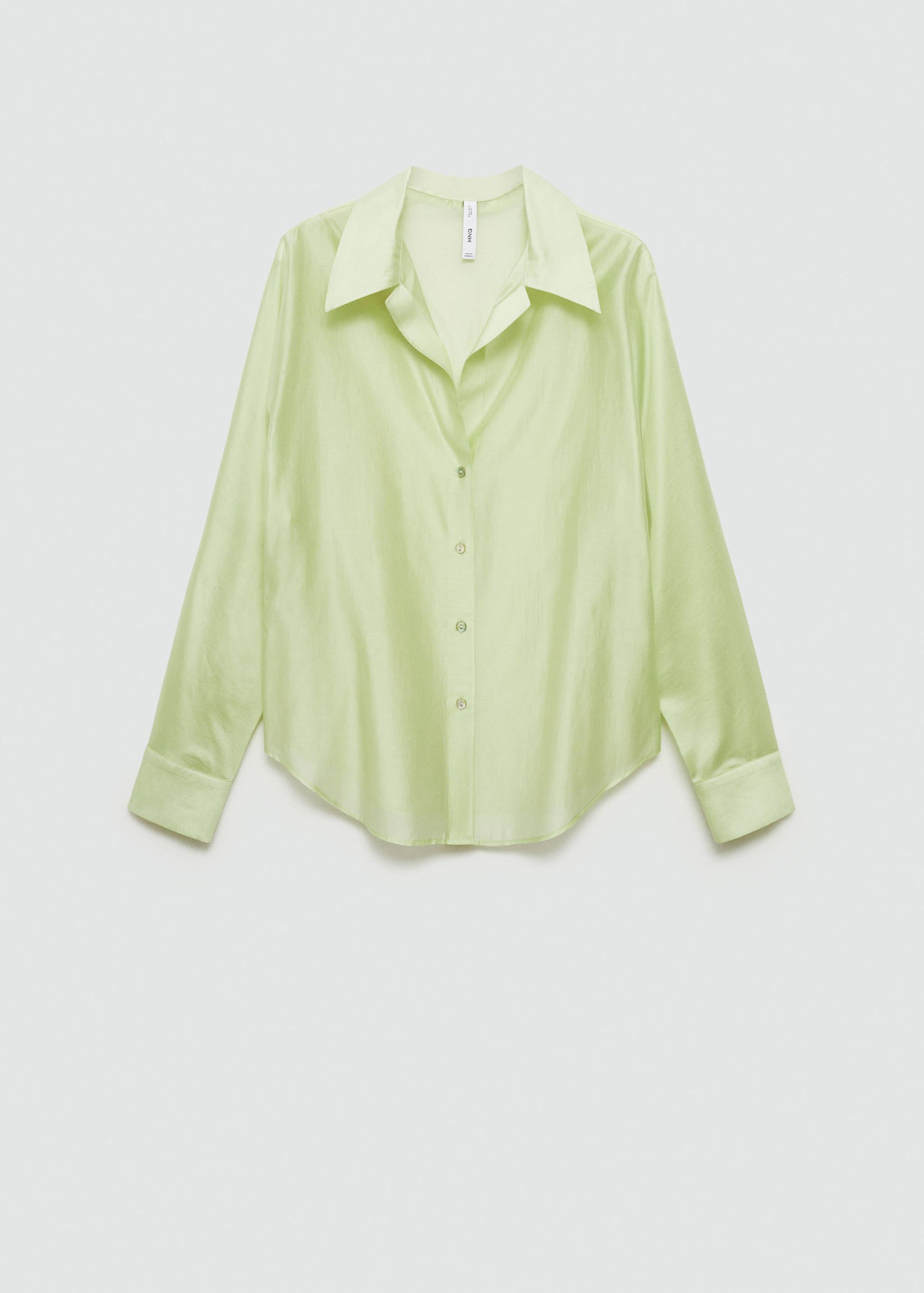 Camisa lyocell satinada - Artículo sin modelo