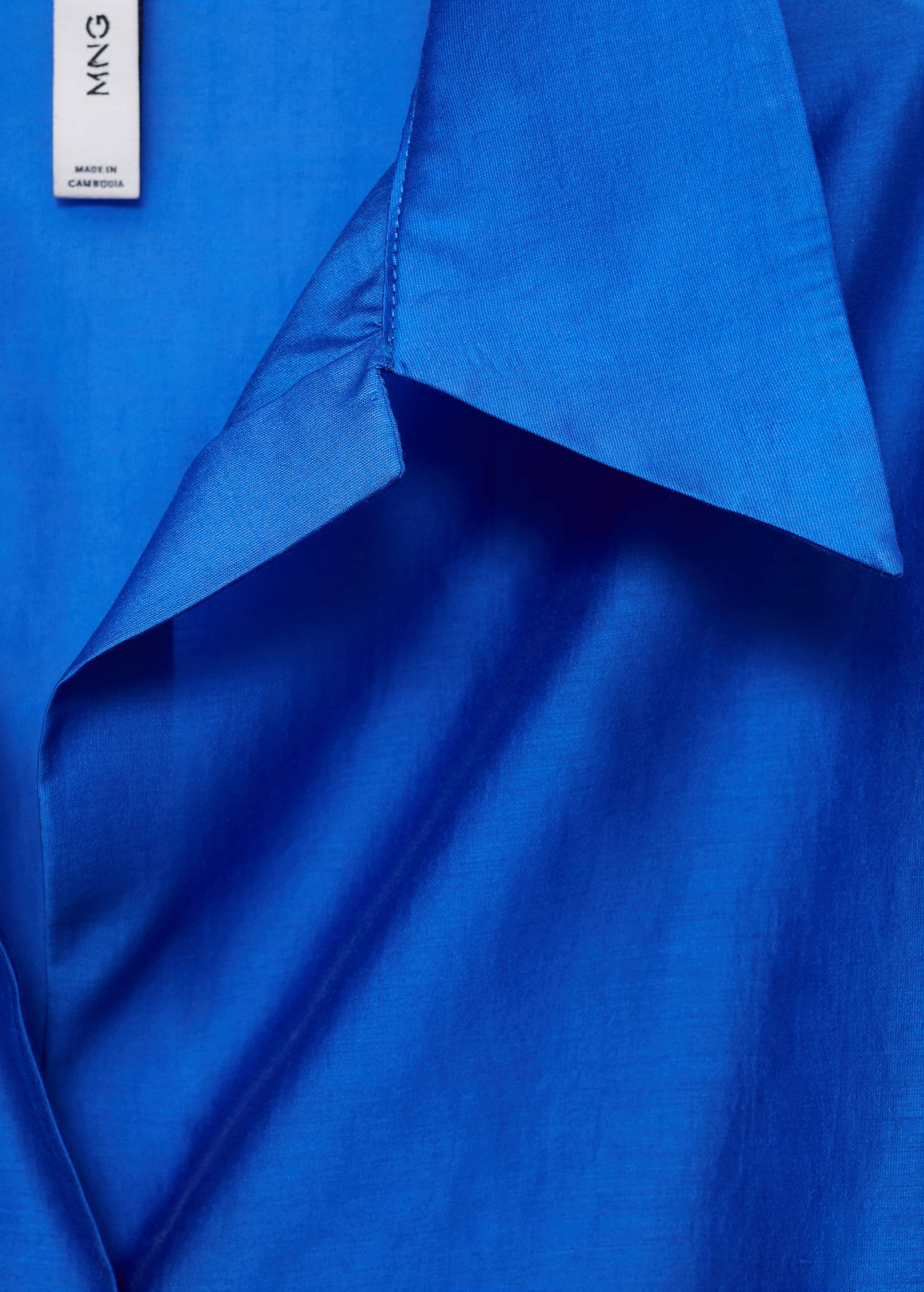 Satin lyocell shirt - Details of the article 0
