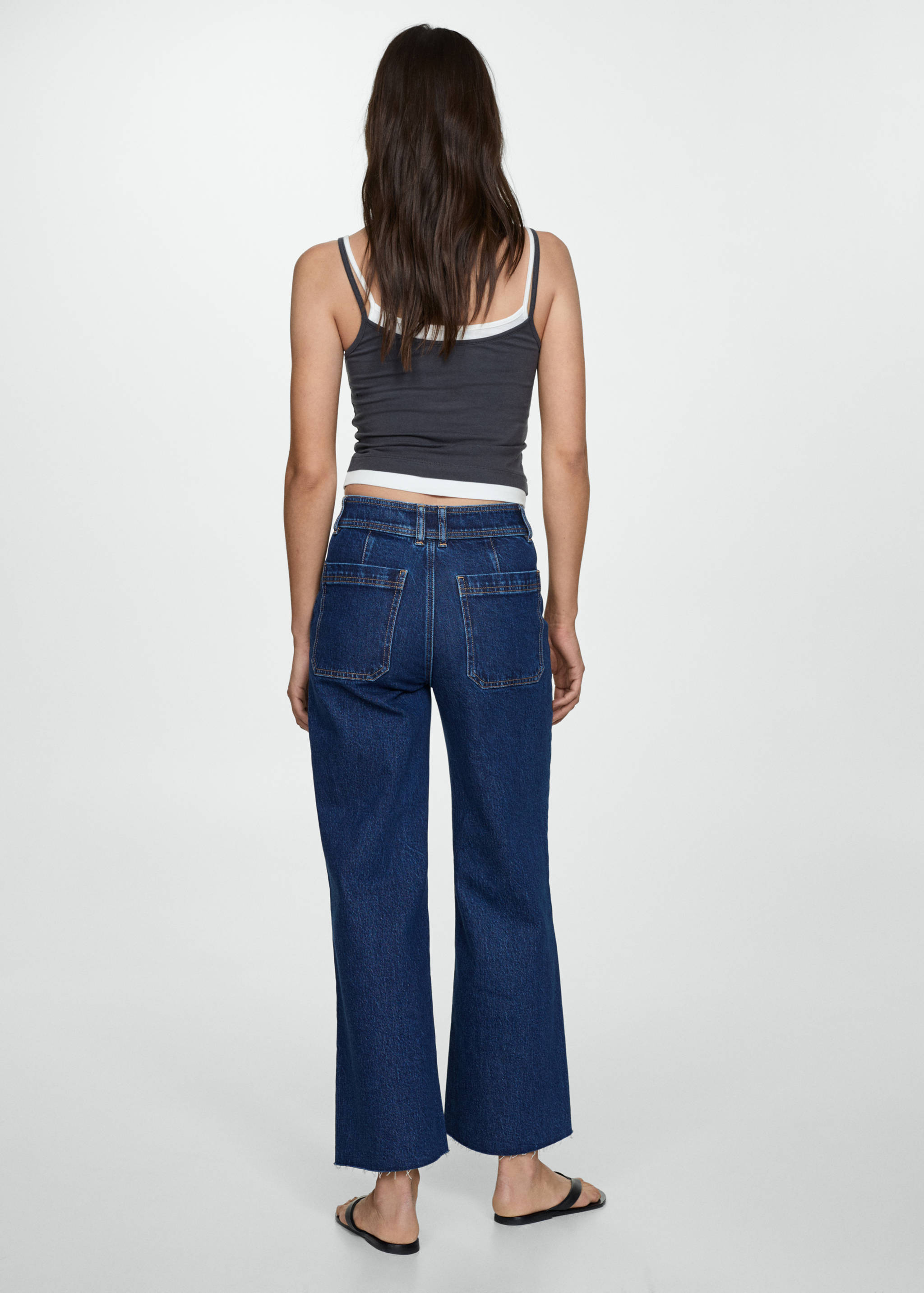 Catherin culotte high-rise jeans - Reverse of the article