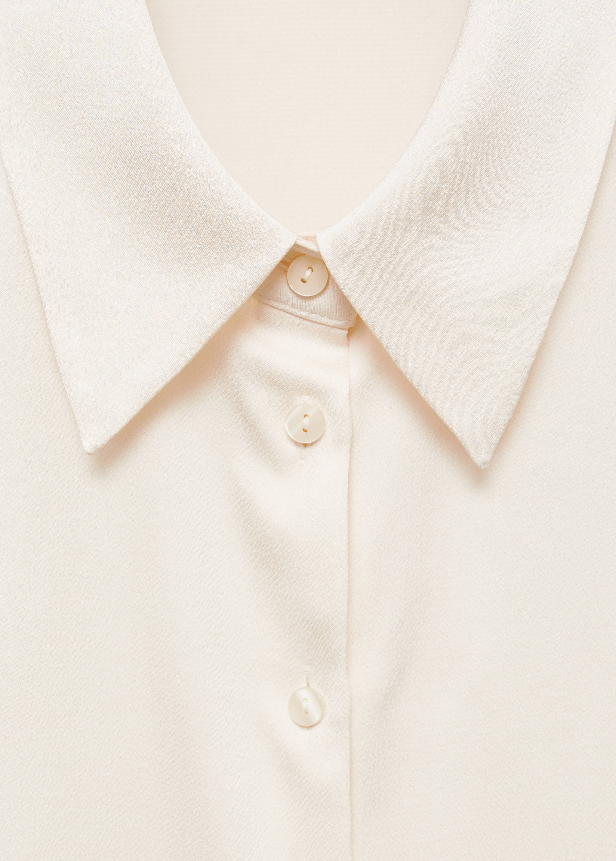 Satin finish flowy shirt - Details of the article 8