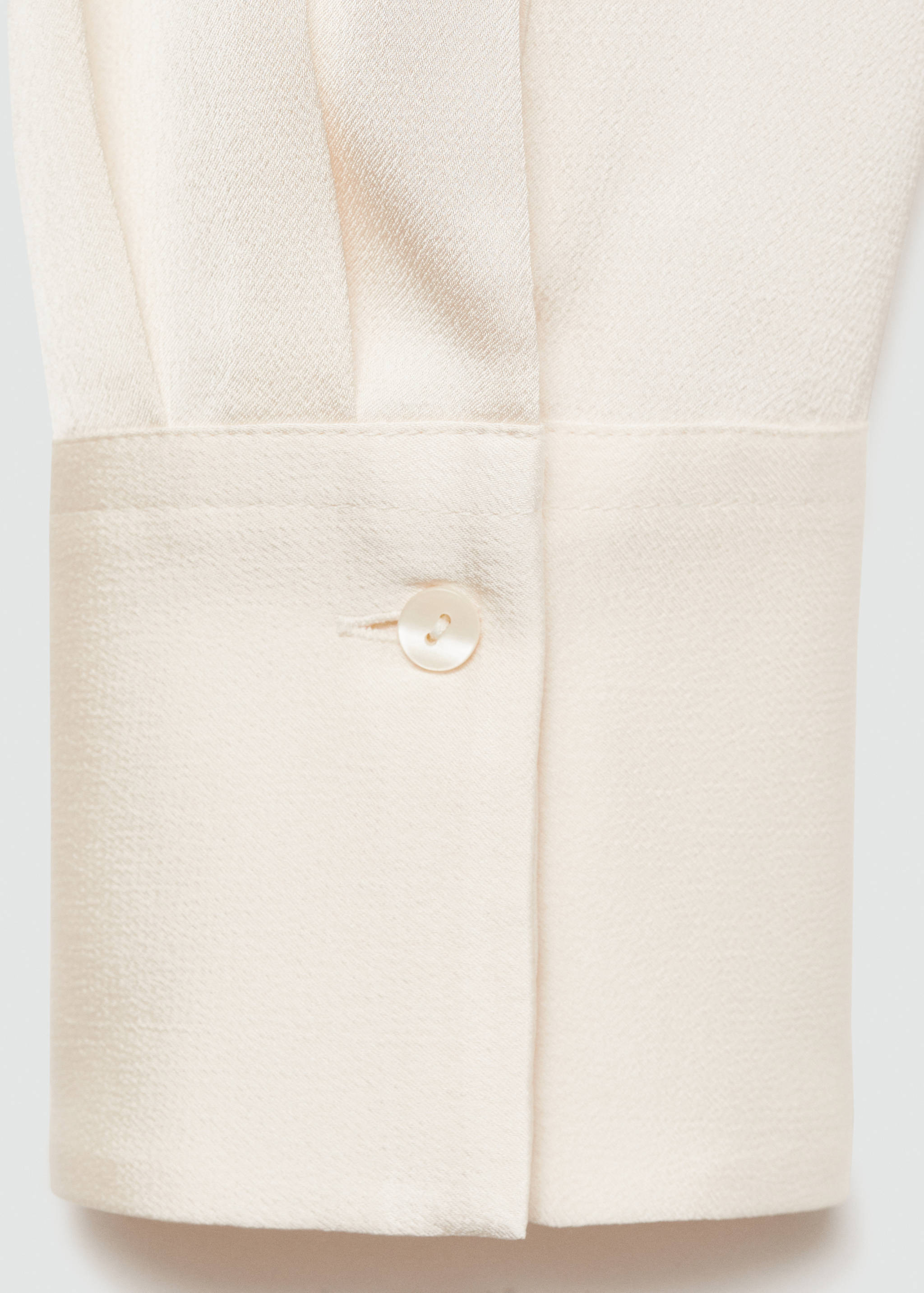 Satin finish flowy shirt - Details of the article 0